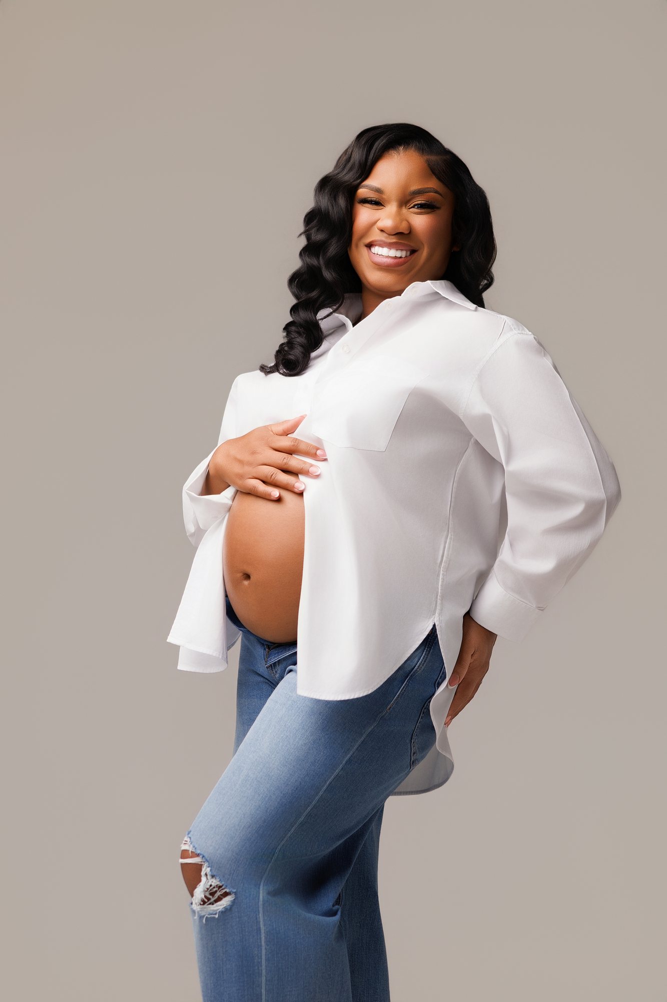 Kayla maternity session by Christian Paul Studios