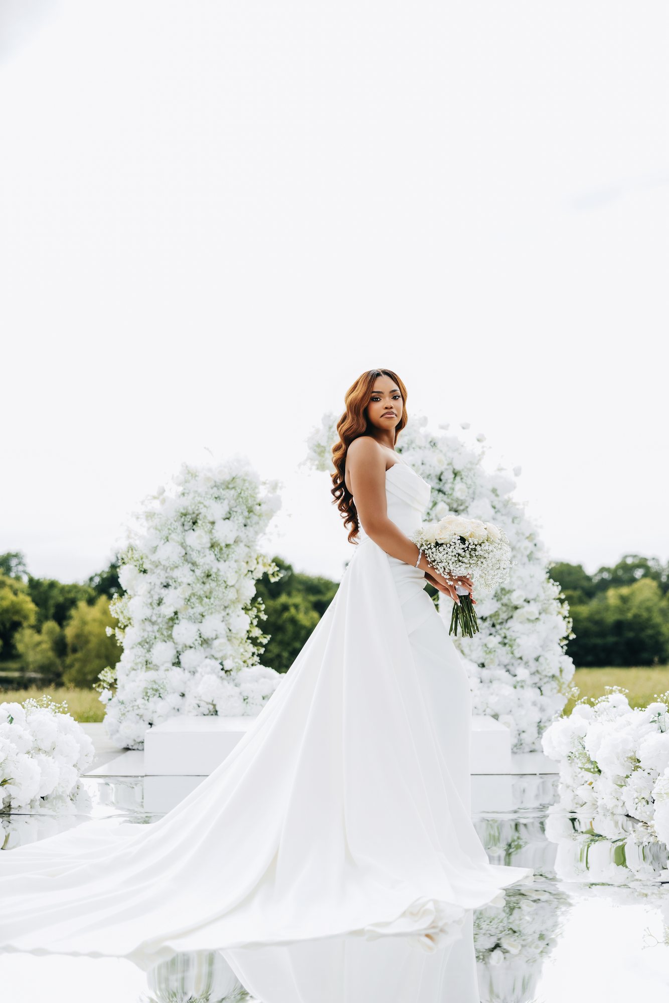 Amani + DJ Wedding photograph