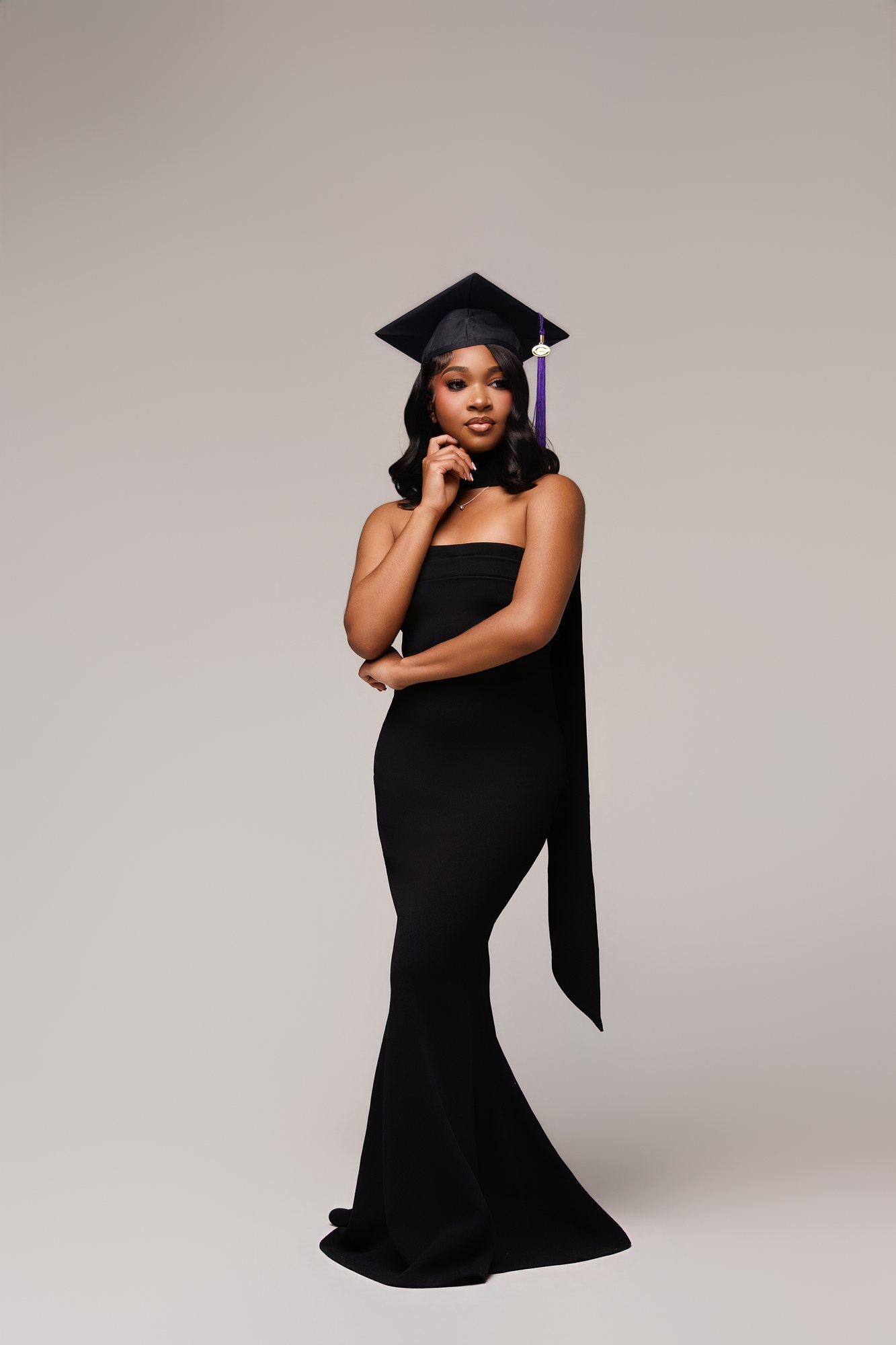 Shelby C. graduation session by Christian Paul Studios