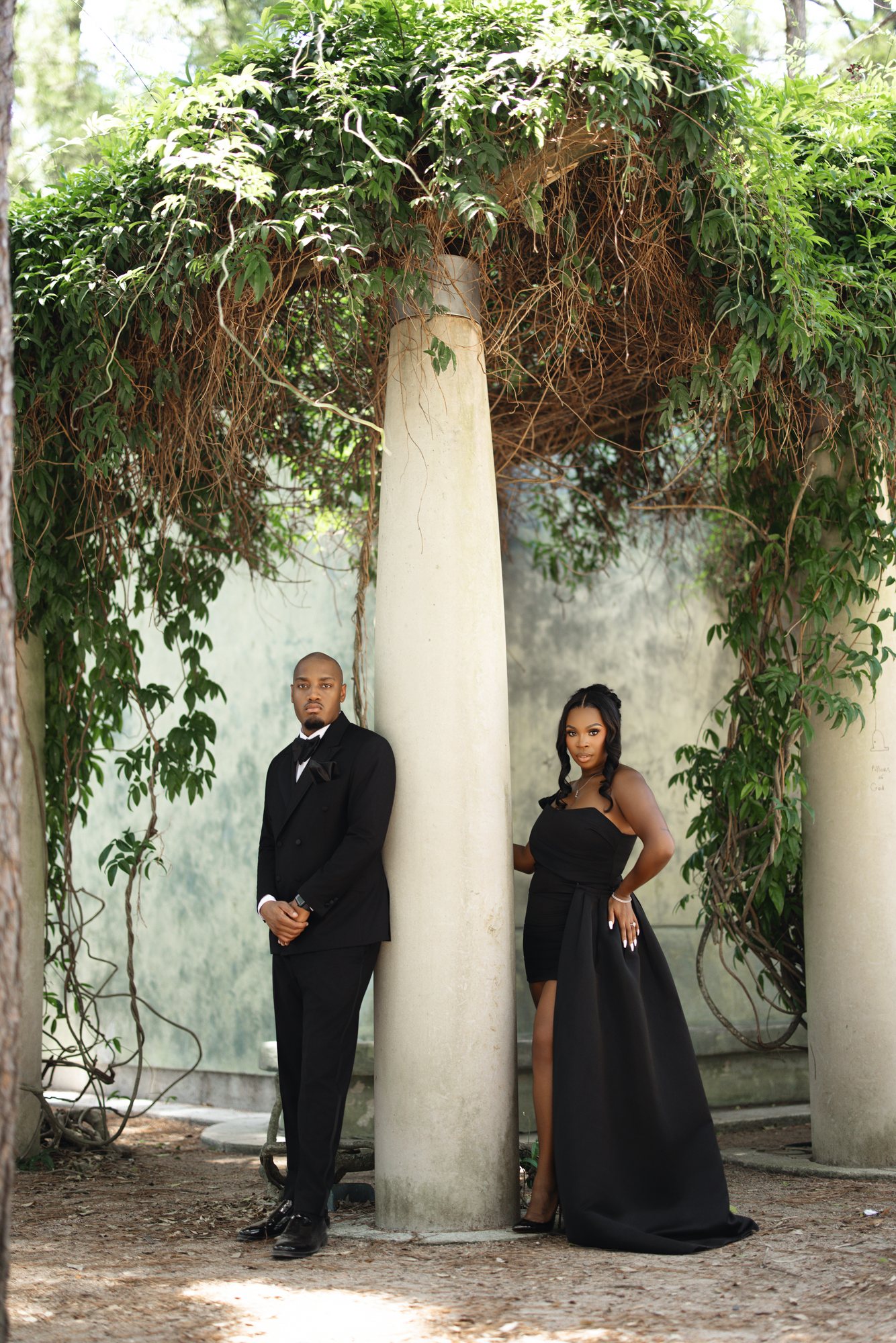 Darrian + Isiah engagement photograph