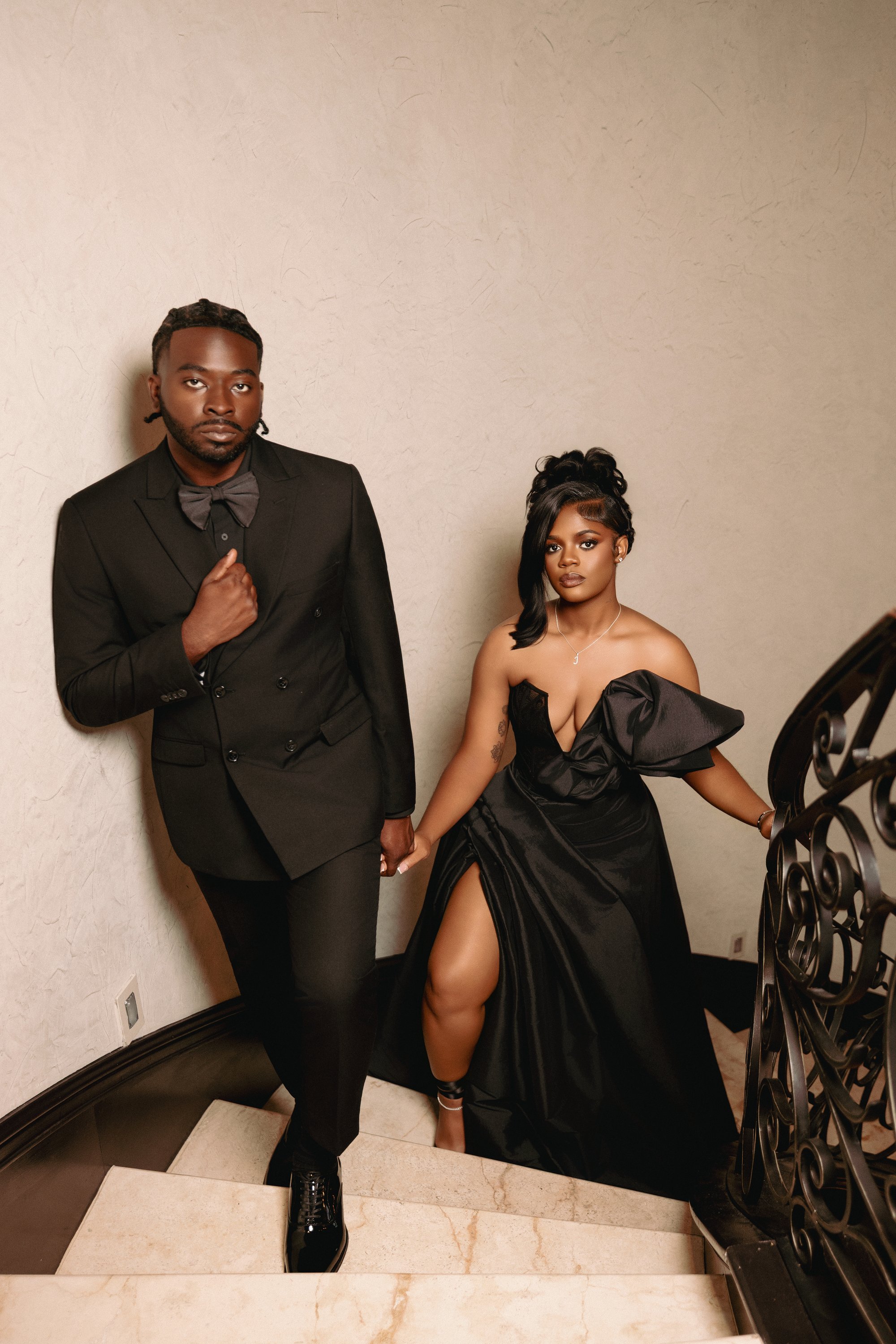 Tristyn and Jaylen engagement photograph