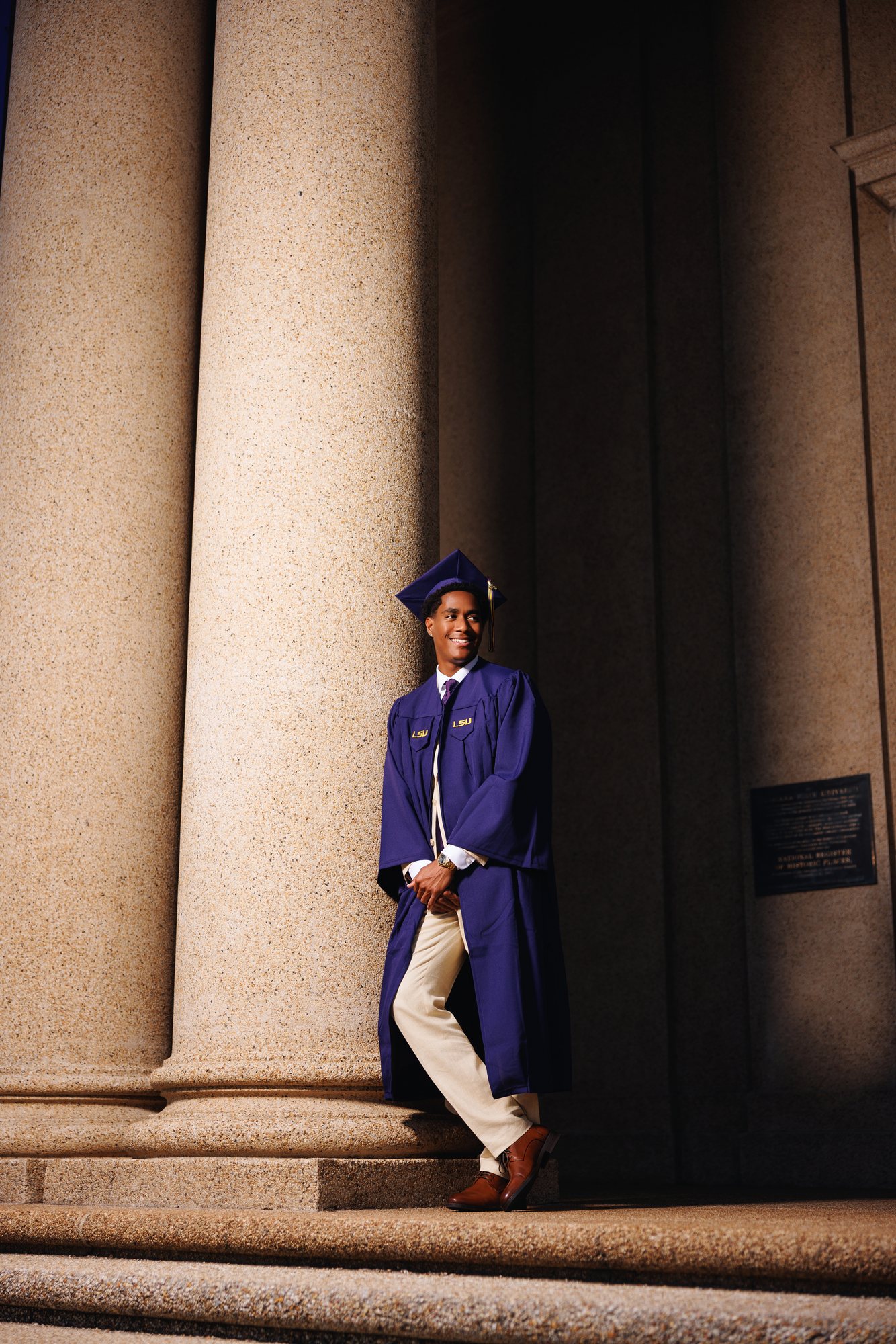 Mark B. graduation session by Christian Paul Studios