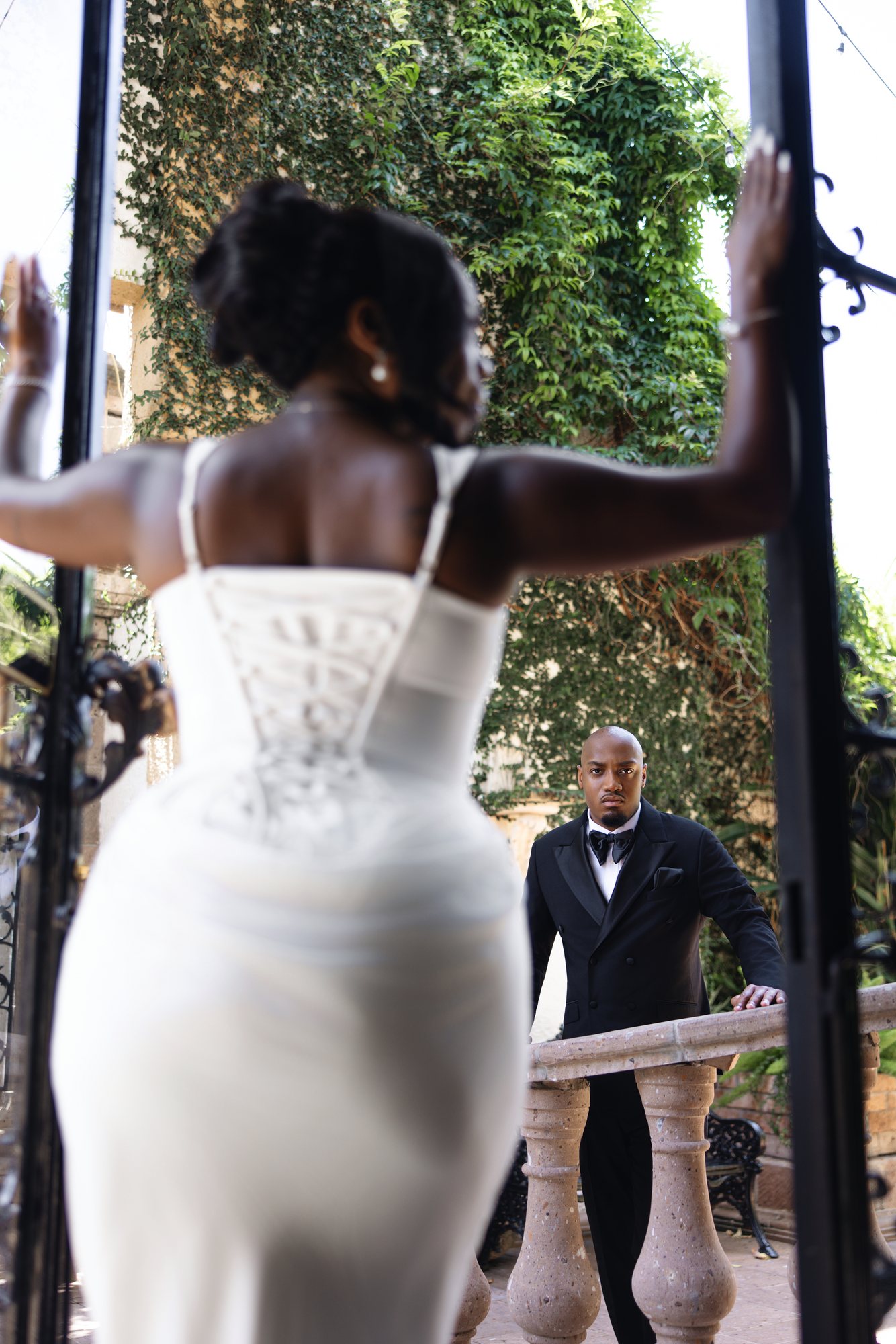 Darrian + Isiah engagement photograph
