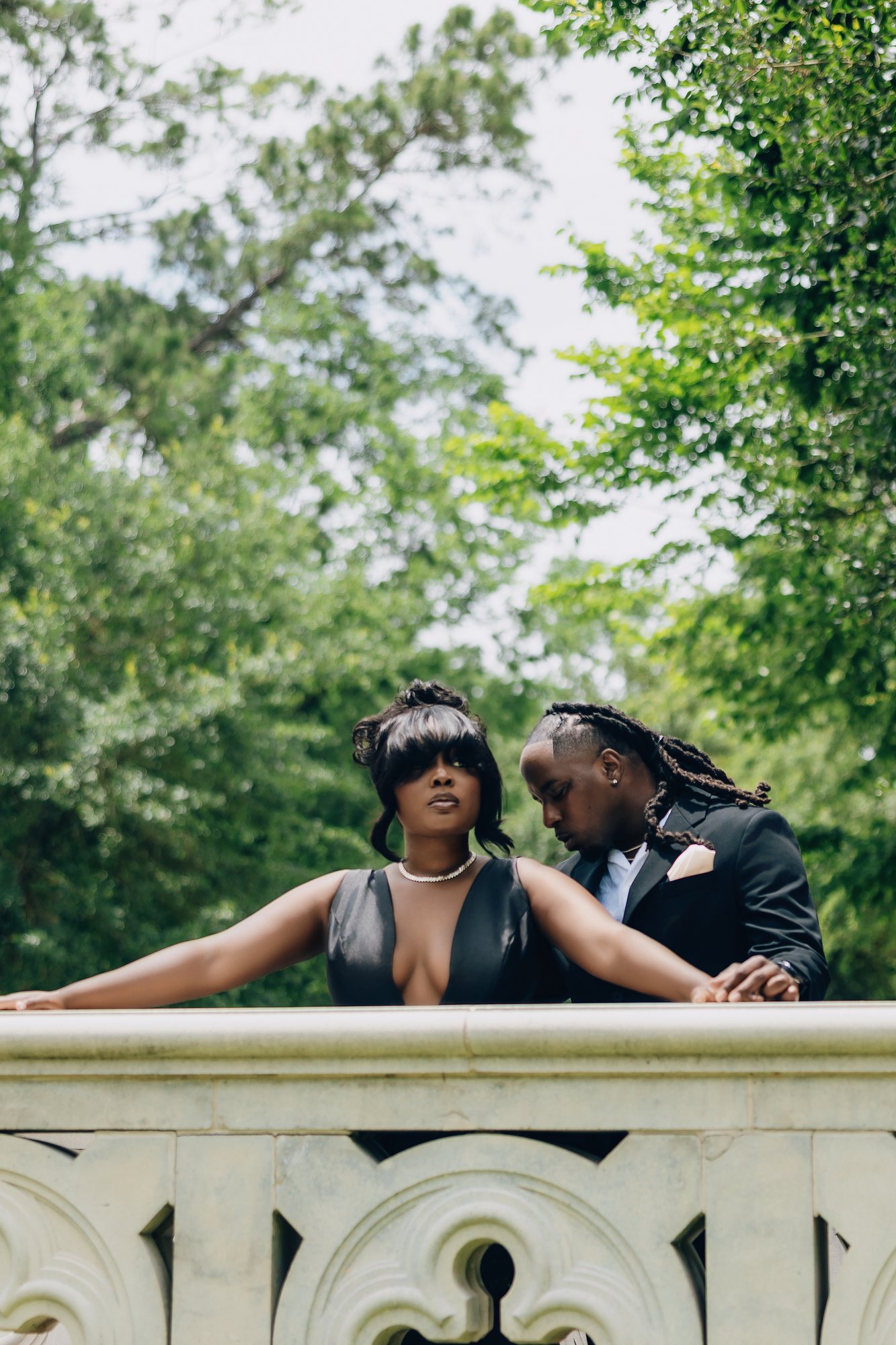 Sydnee + Willis engagement photograph