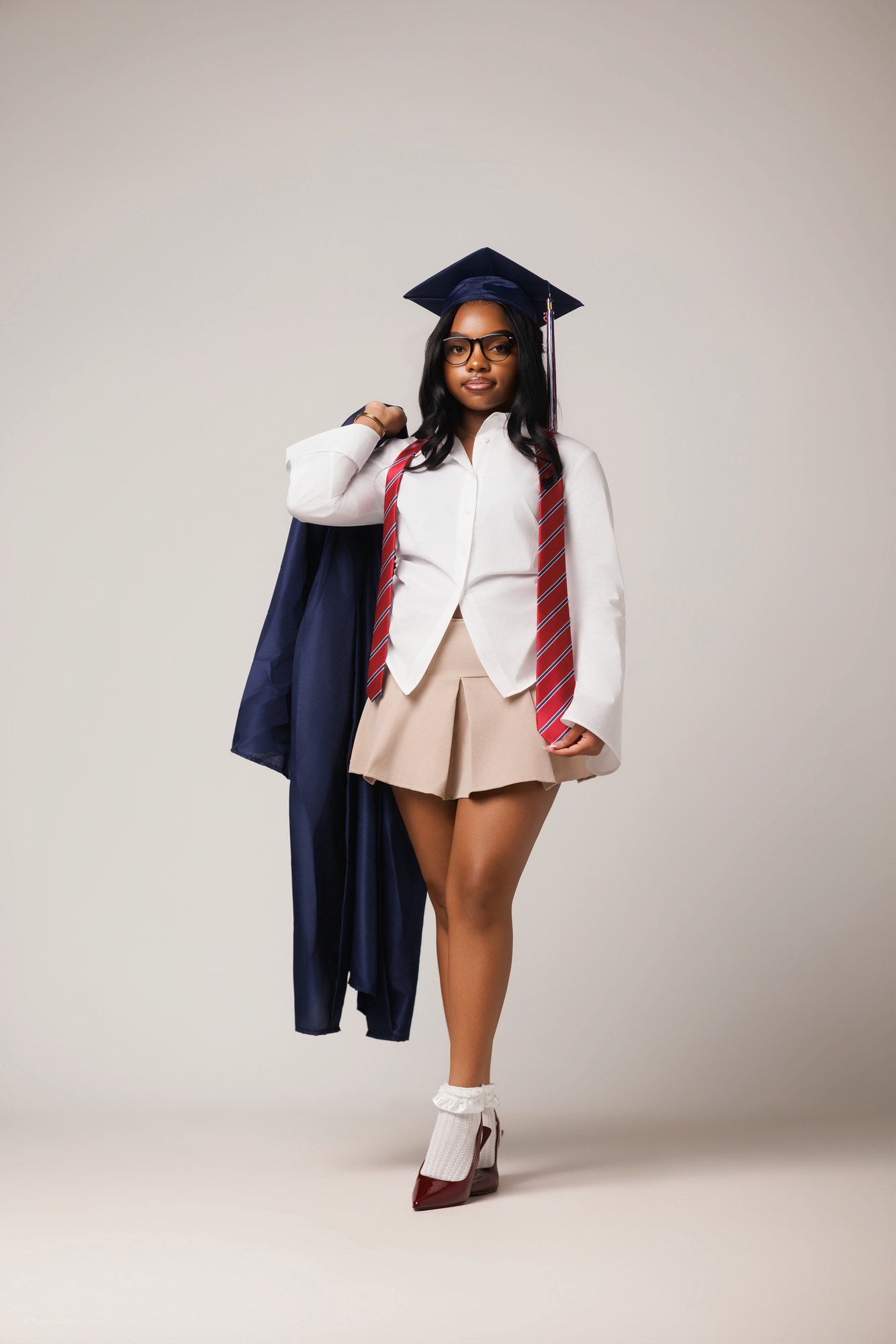 Eniyah W. graduation session by Christian Paul Studios