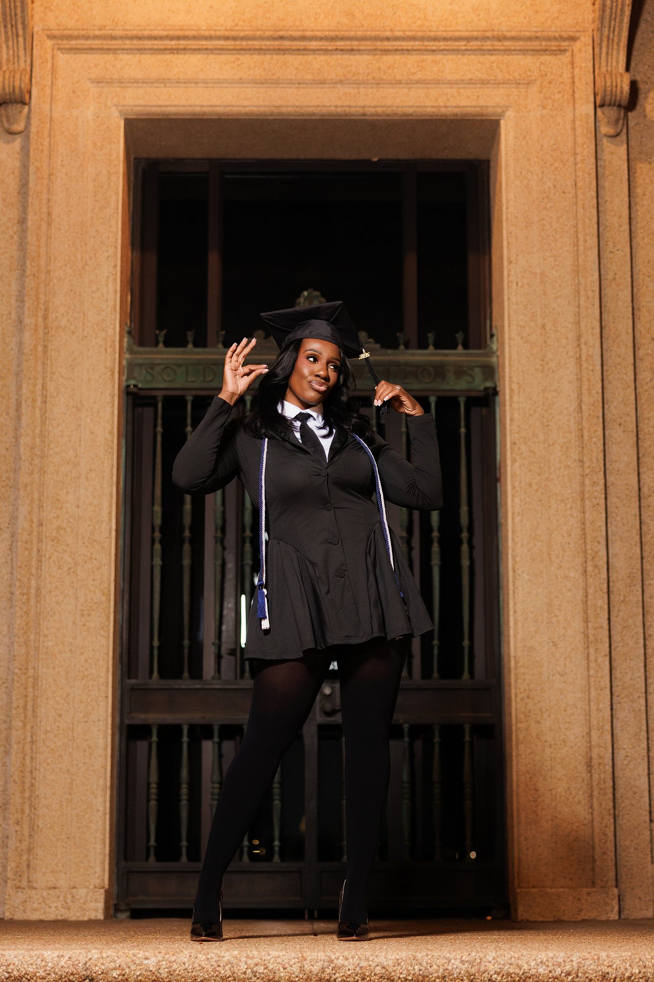 Rickikie W. graduation session by Christian Paul Studios