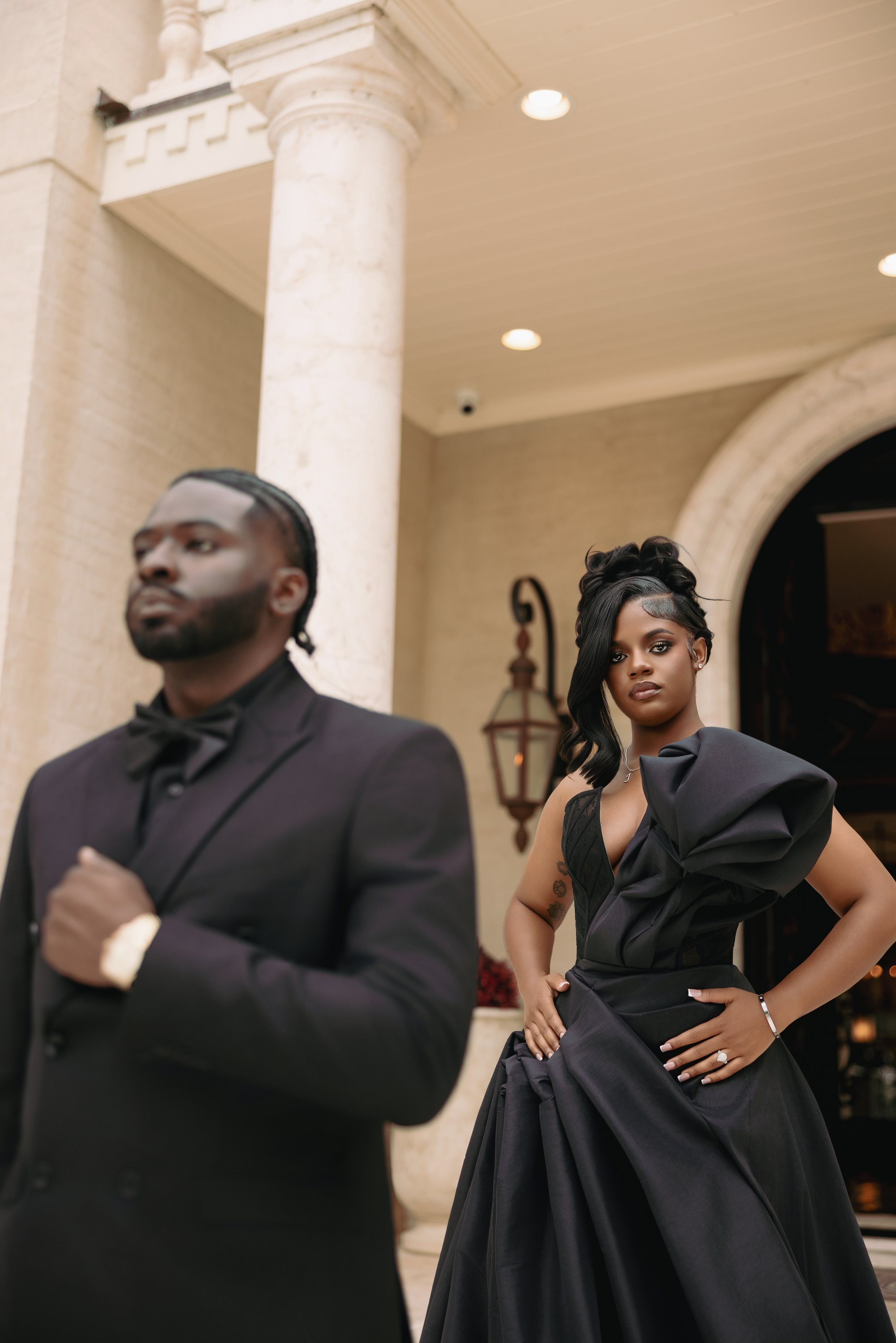 Tristyn and Jaylen engagement photograph