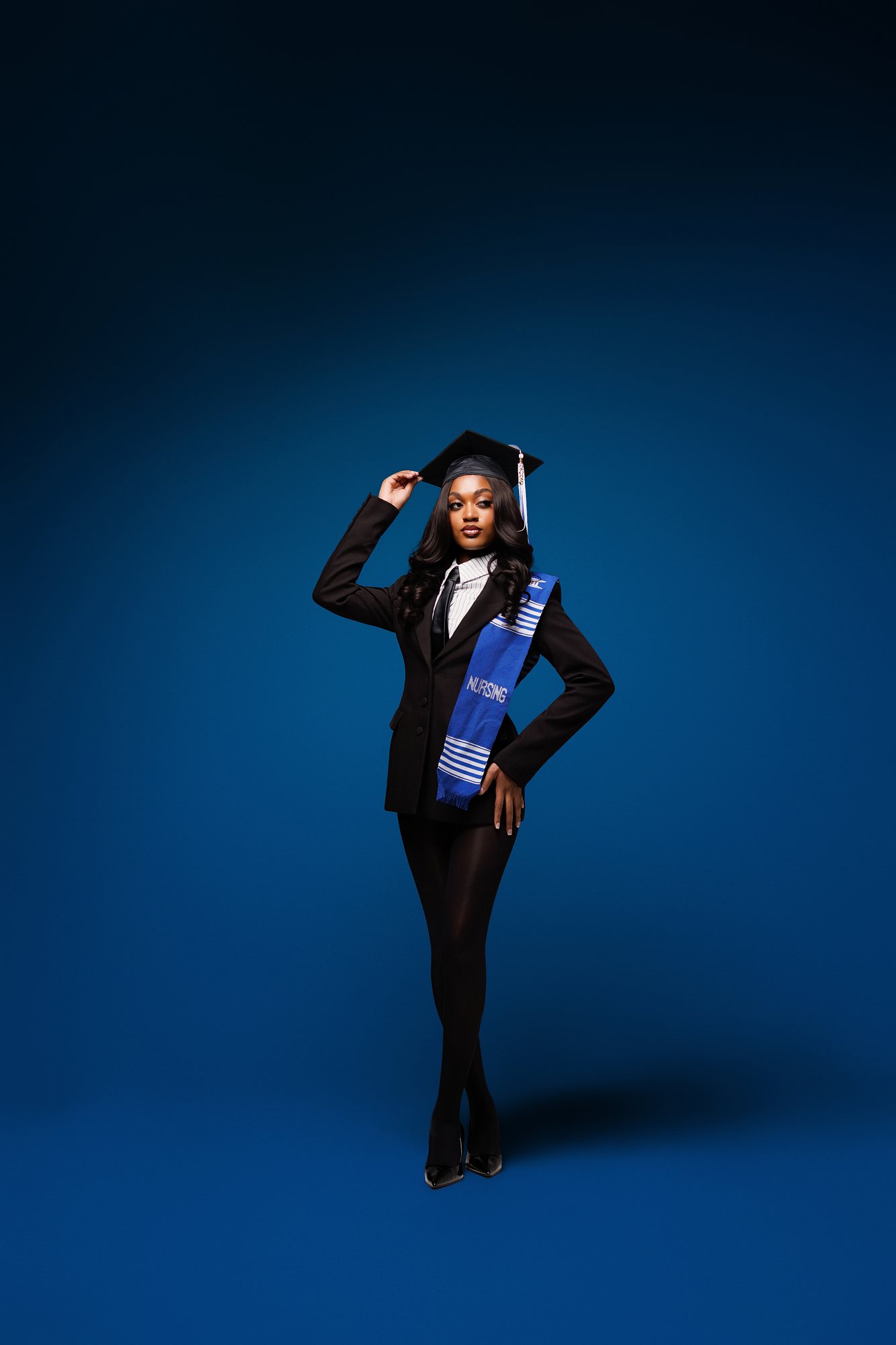 Nyla A. graduation session by Christian Paul Studios