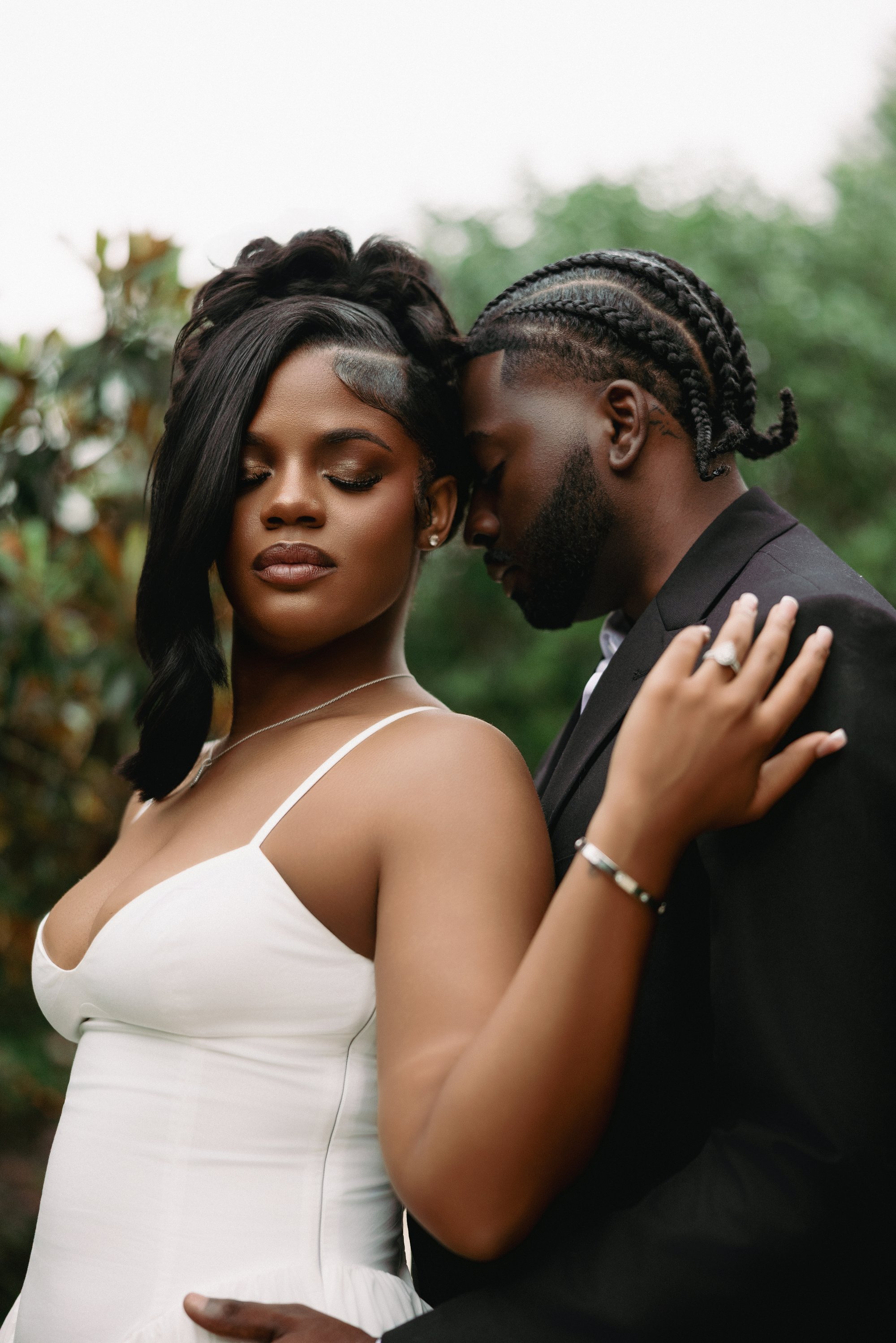 Tristyn and Jaylen engagement photograph
