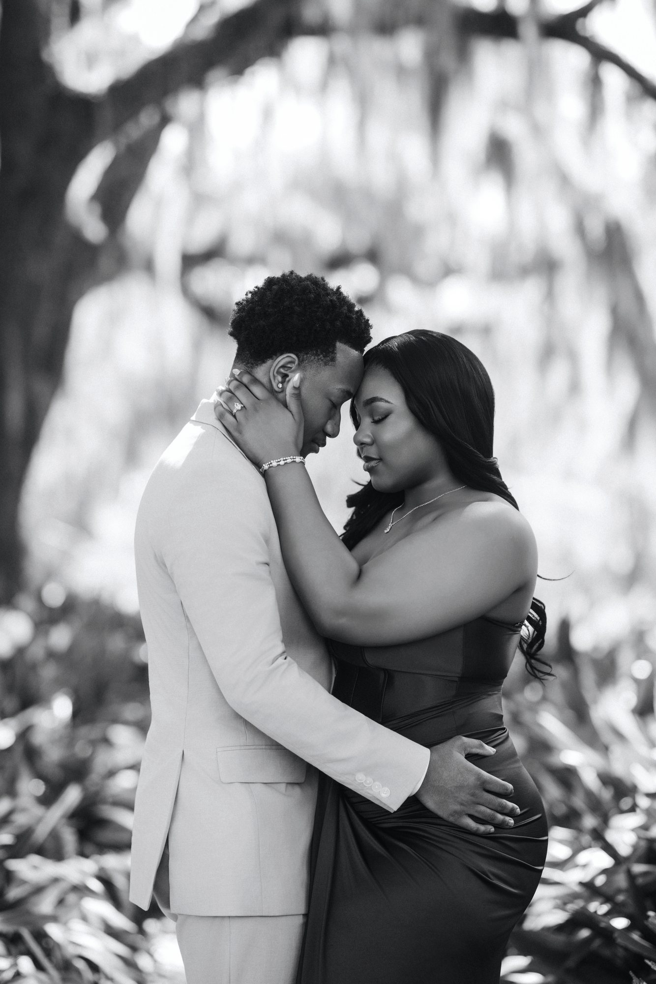 Kaleya + Justin engagement photograph