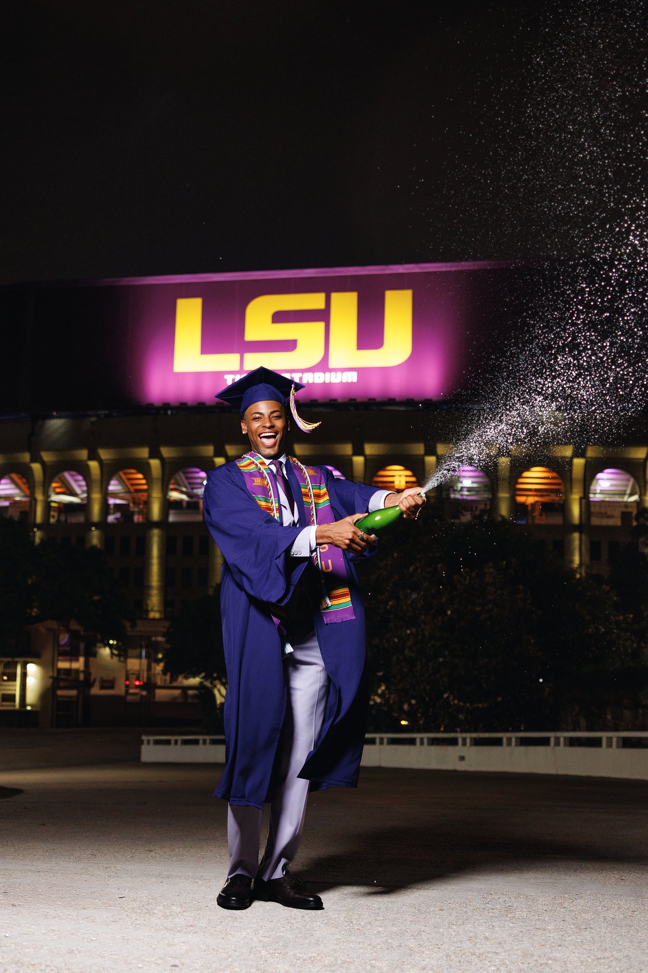Stephen B. graduation session by Christian Paul Studios