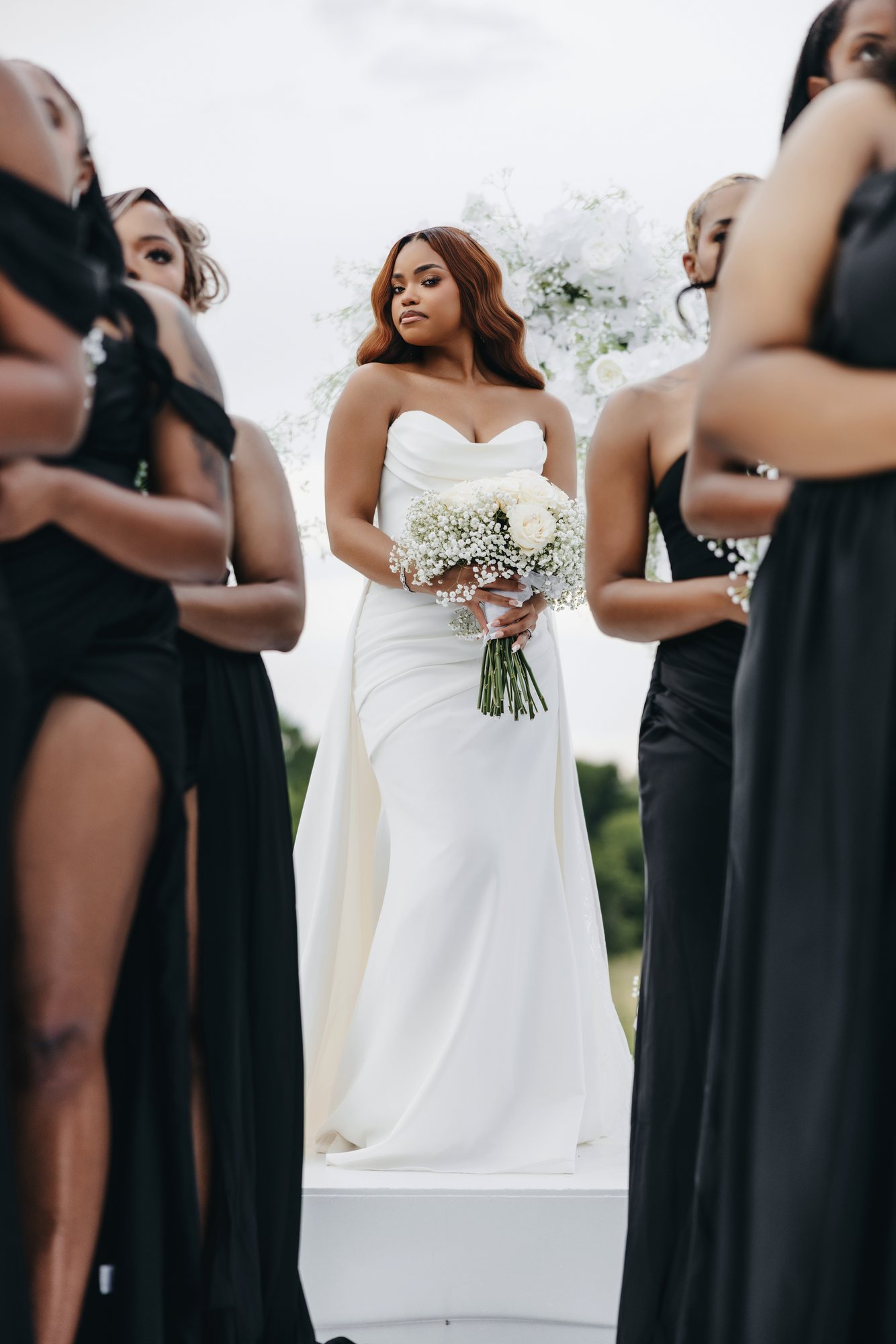 Amani + DJ Wedding photograph