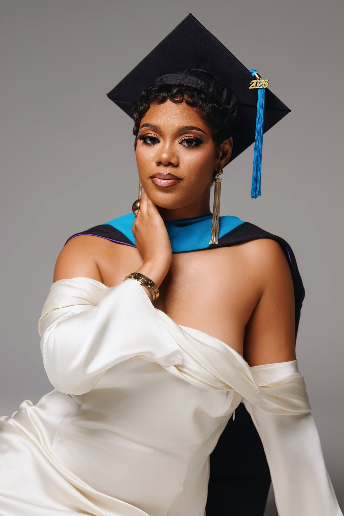 Alana L. graduation session by Christian Paul Studios