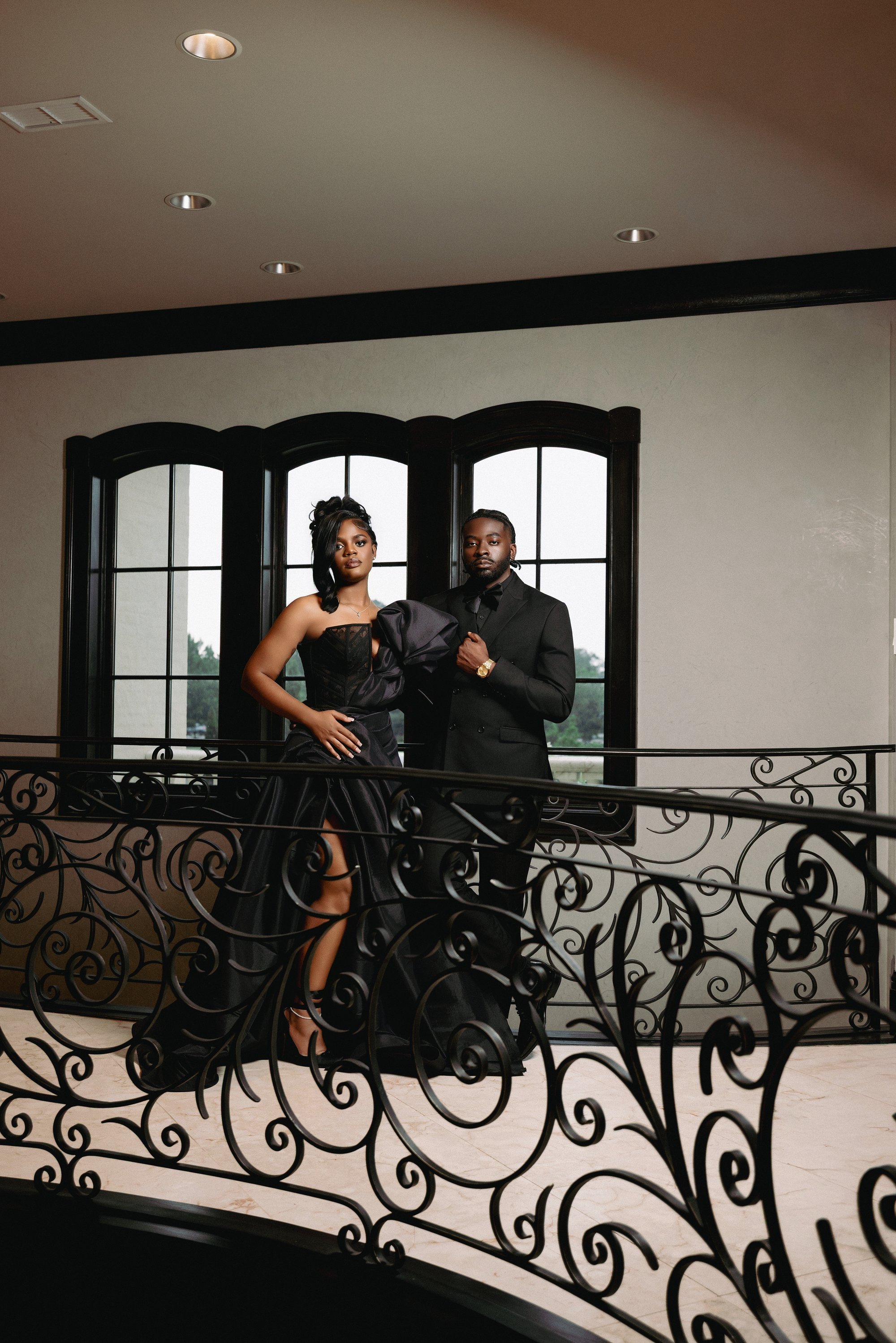 Tristyn and Jaylen engagement photograph
