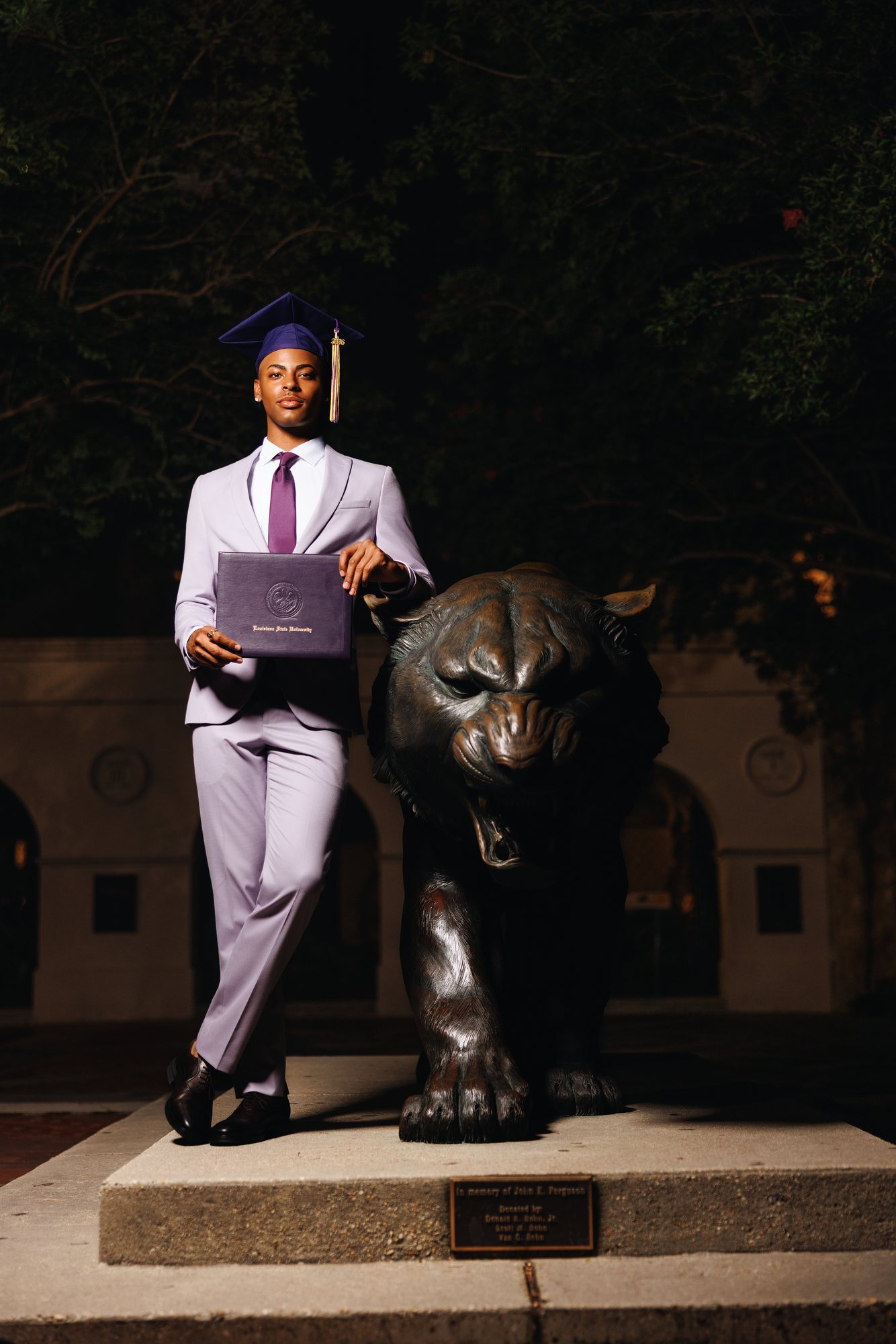 Stephen B. graduation session by Christian Paul Studios