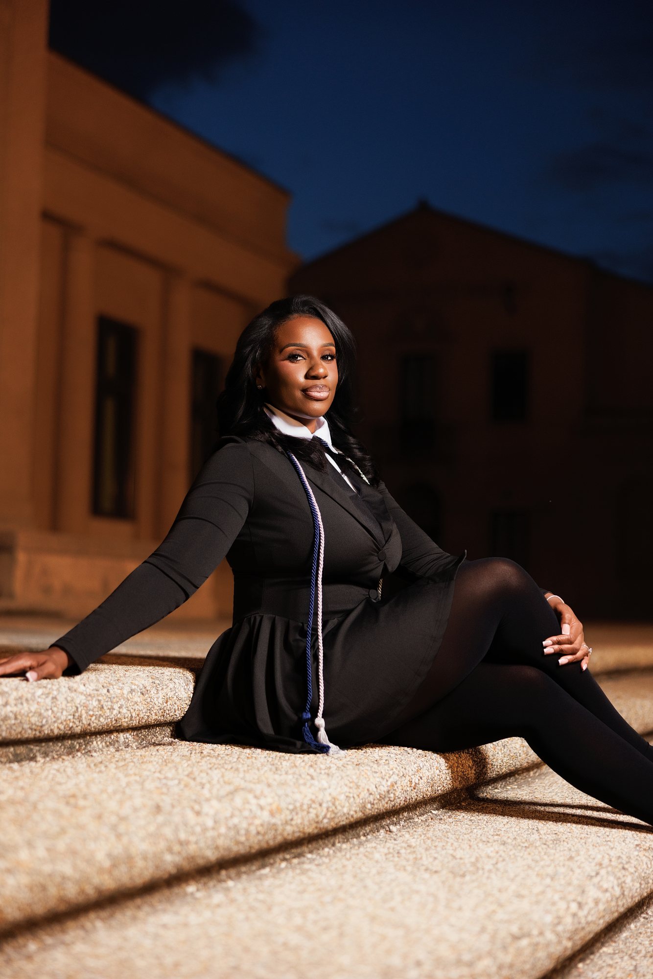 Rickikie W. graduation session by Christian Paul Studios