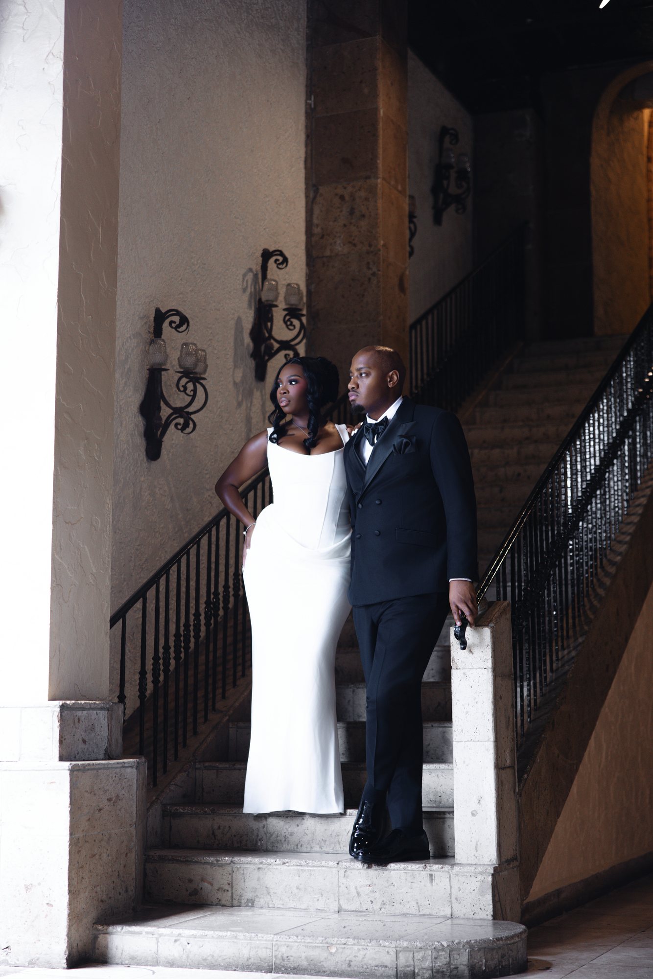 Darrian + Isiah engagement photograph
