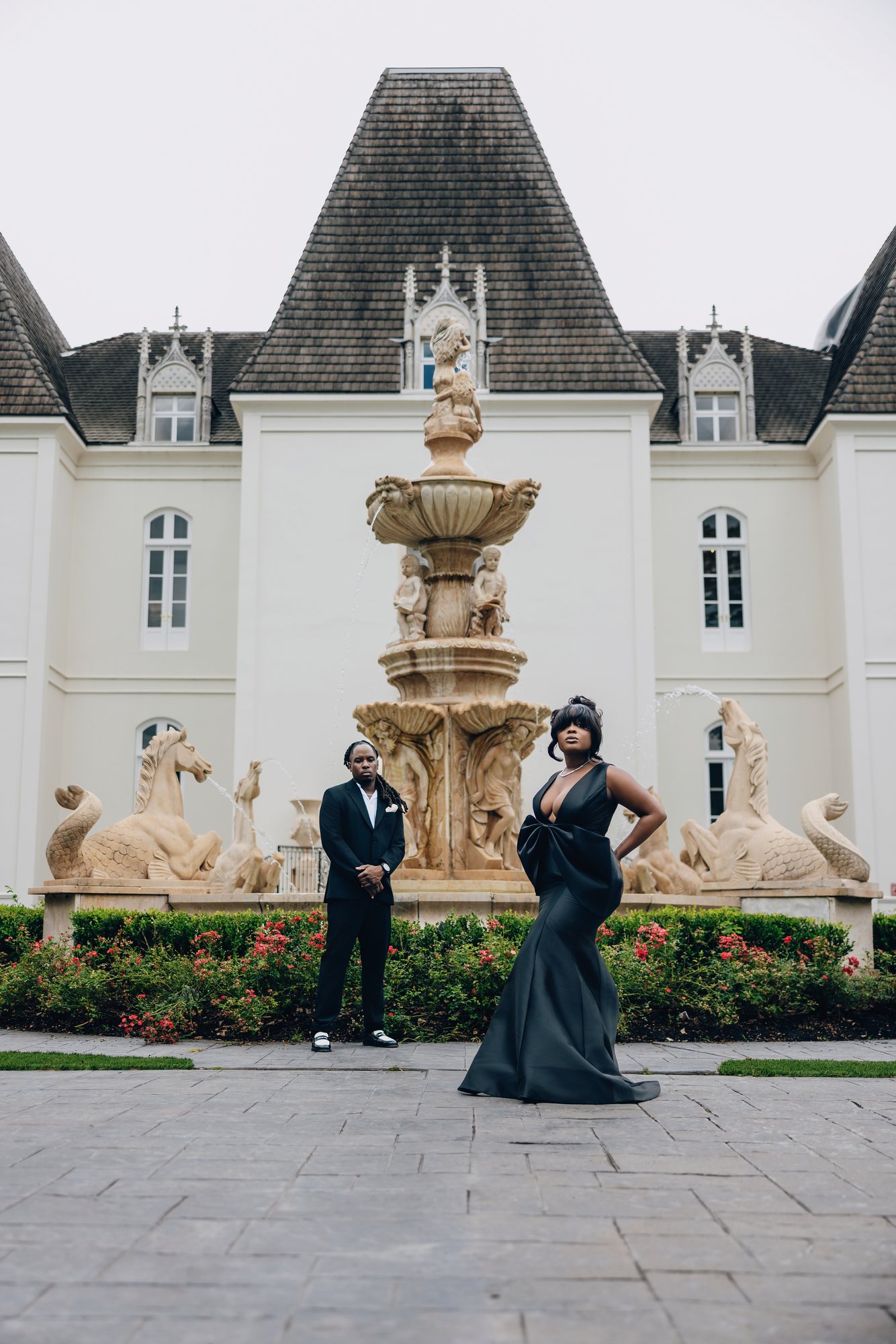 Sydnee + Willis engagement photograph