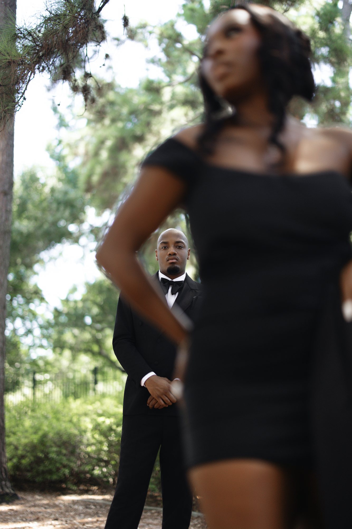 Darrian + Isiah engagement photograph
