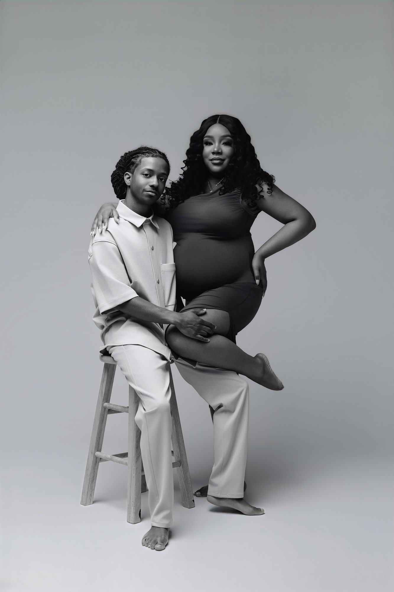 Channing + Gerald maternity session by Christian Paul Studios