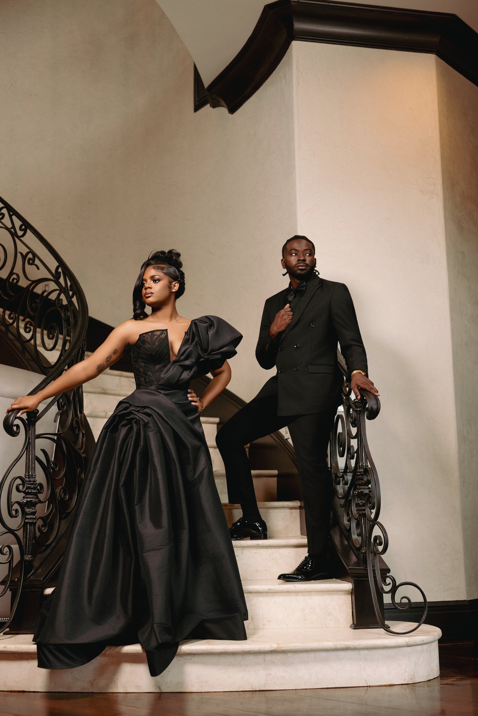 Tristyn and Jaylen engagement photograph