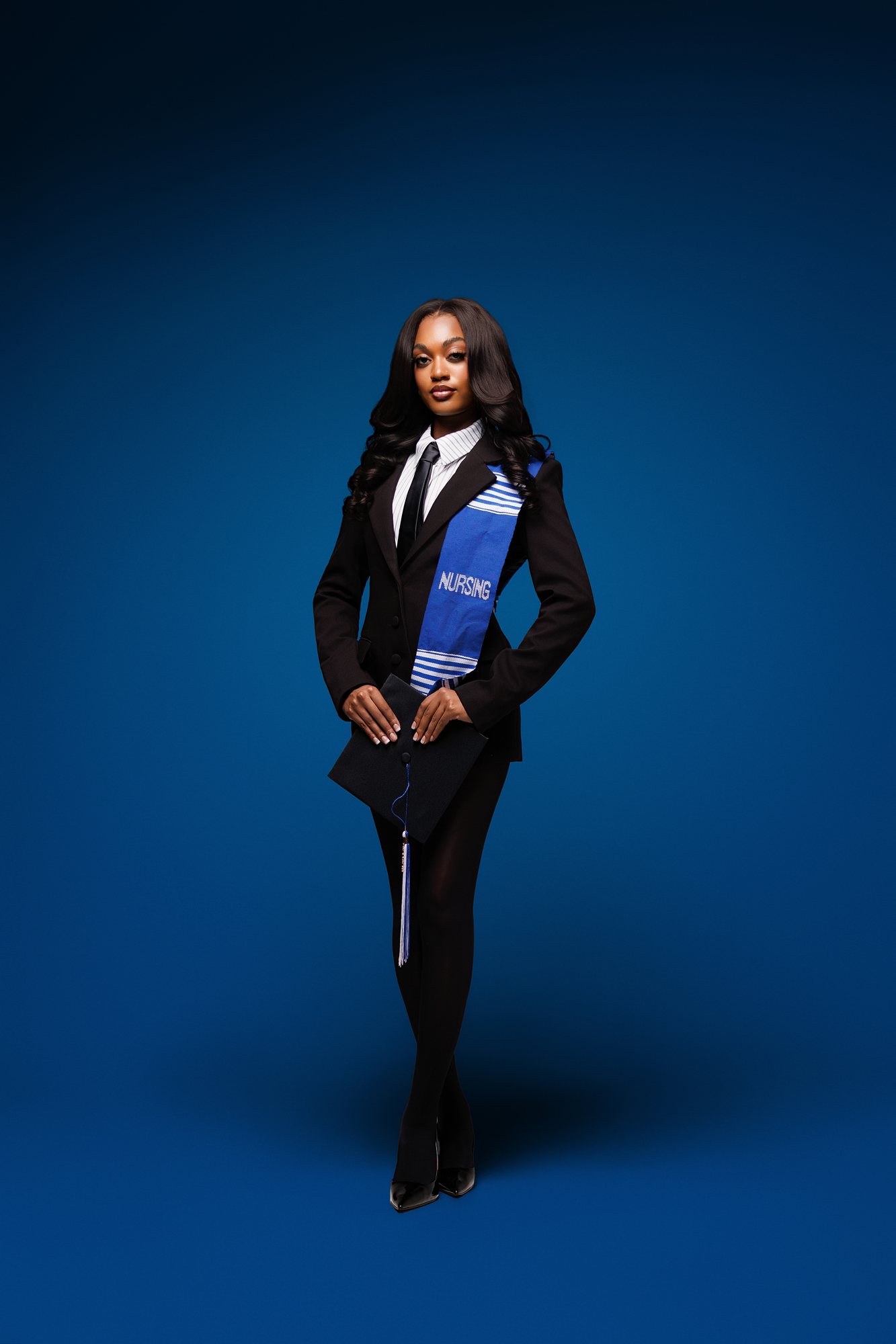 Nyla A. graduation session by Christian Paul Studios
