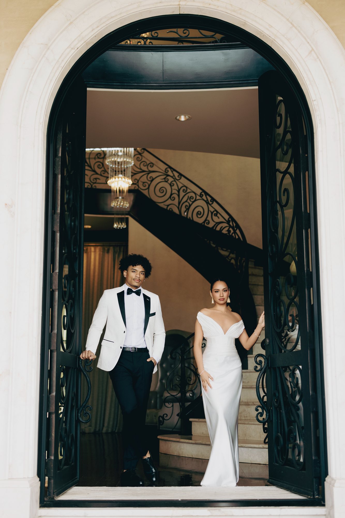 Ana + Malachi engagement photograph