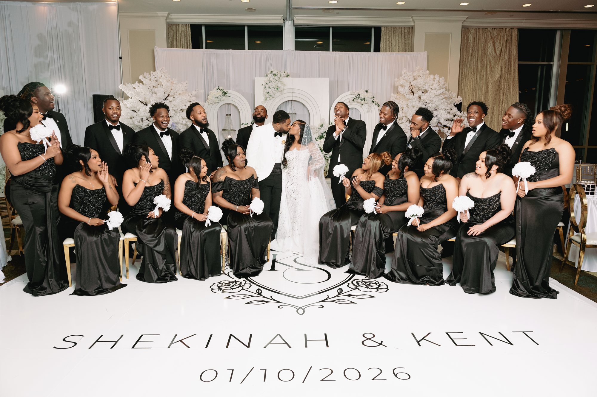 Shekinah + Kent Wedding photograph