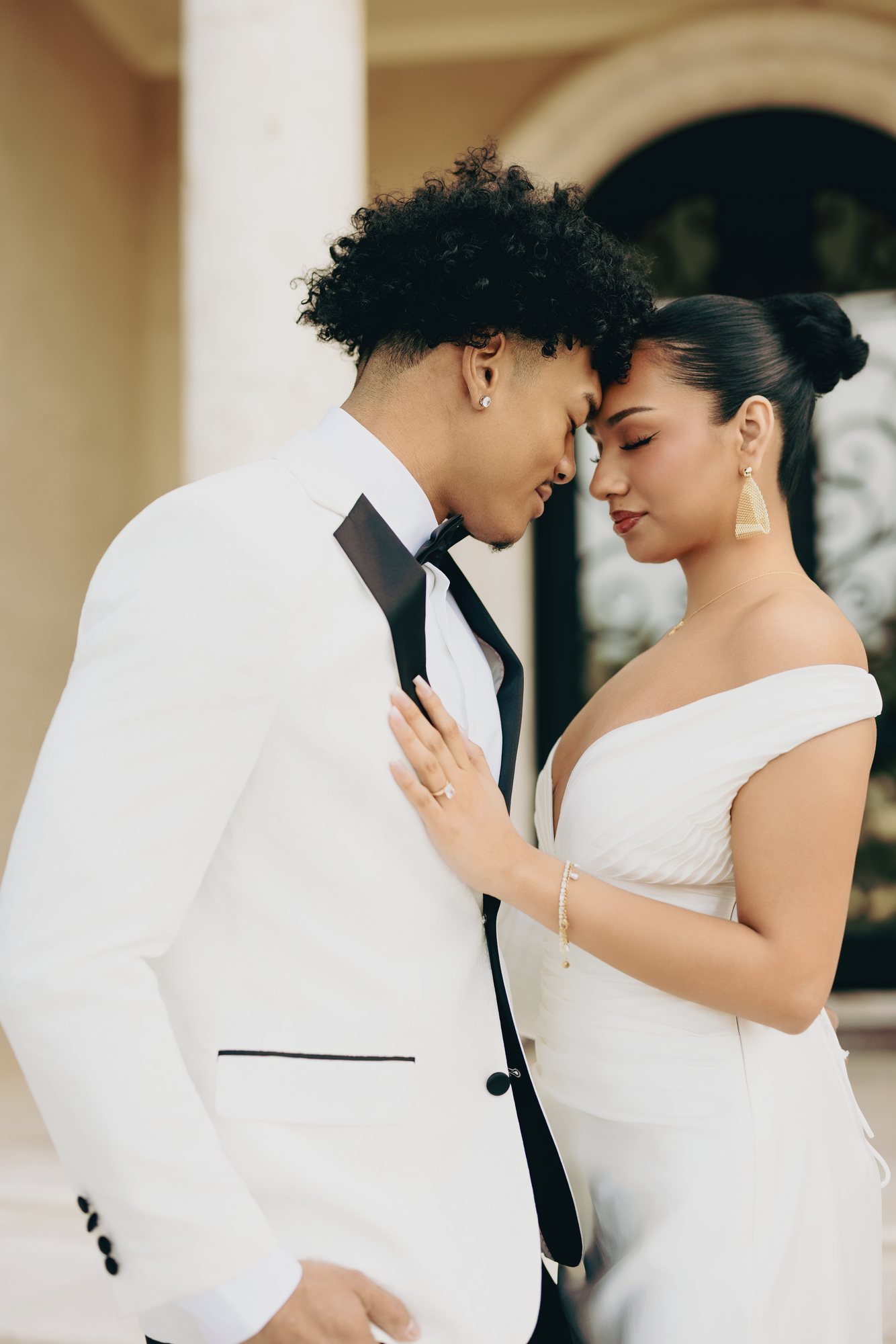 Ana + Malachi engagement photograph