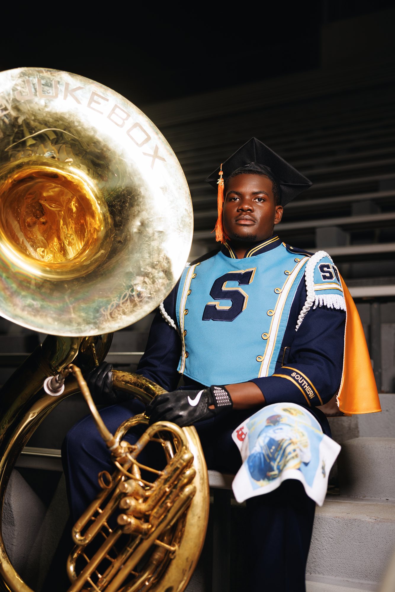 Jhamon G. graduation session by Christian Paul Studios