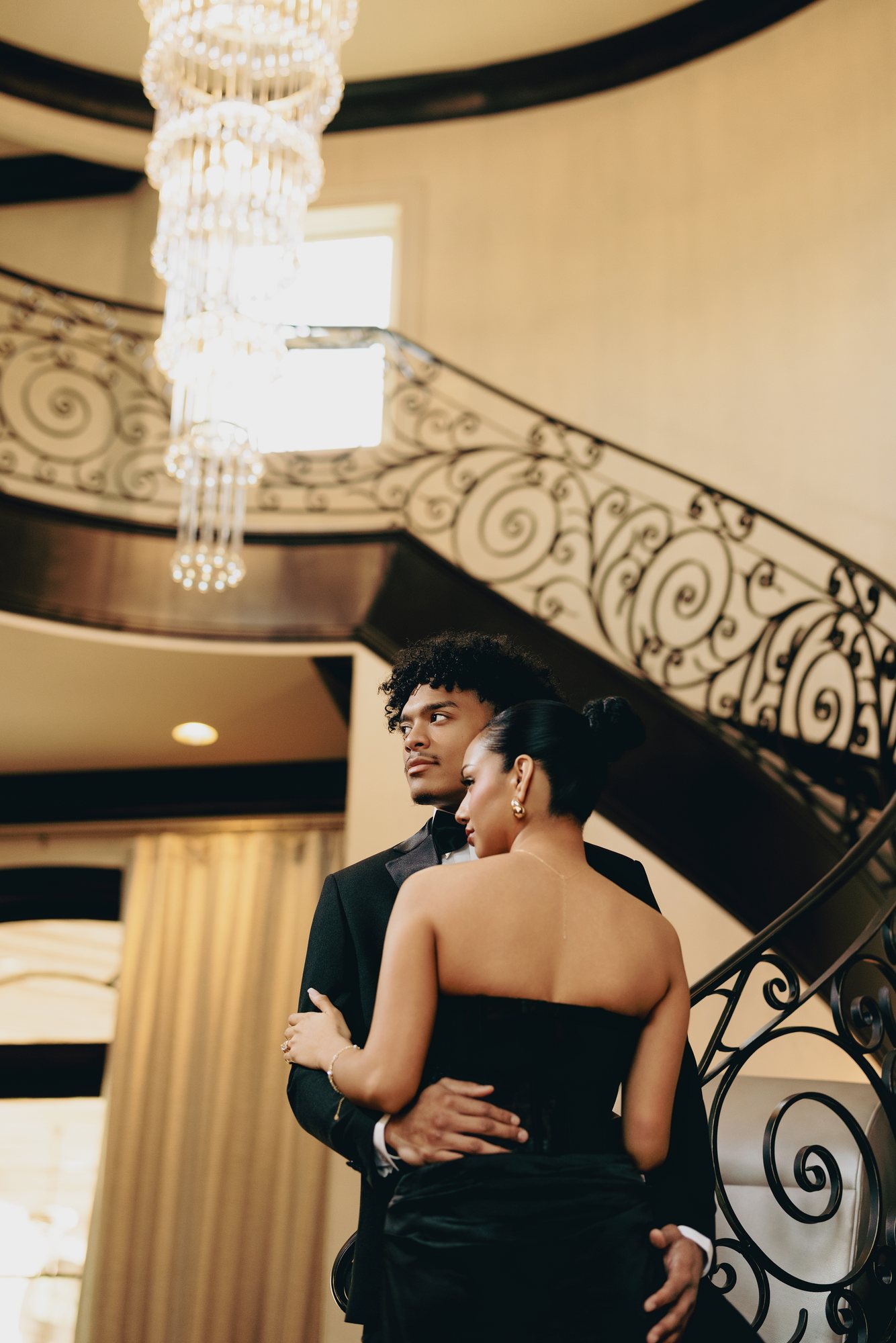 Ana + Malachi engagement photograph