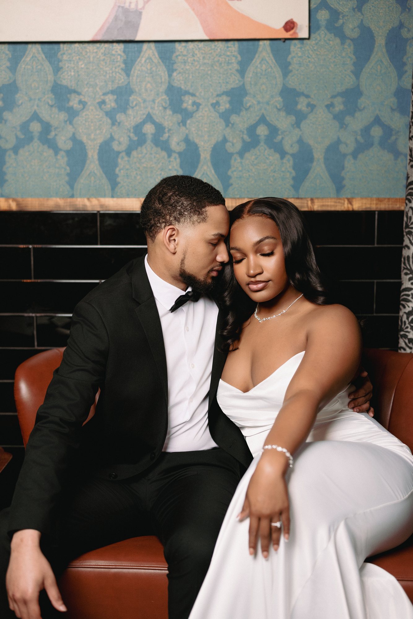 Chelbie + Tremayne engagement photograph