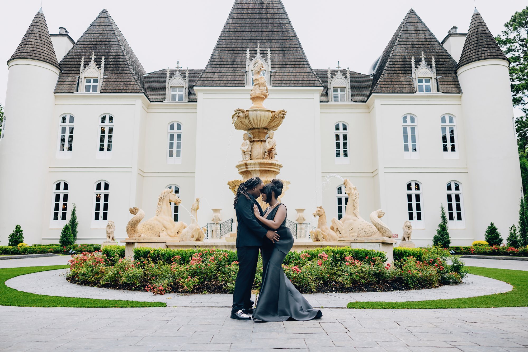Sydnee + Willis engagement portrait
