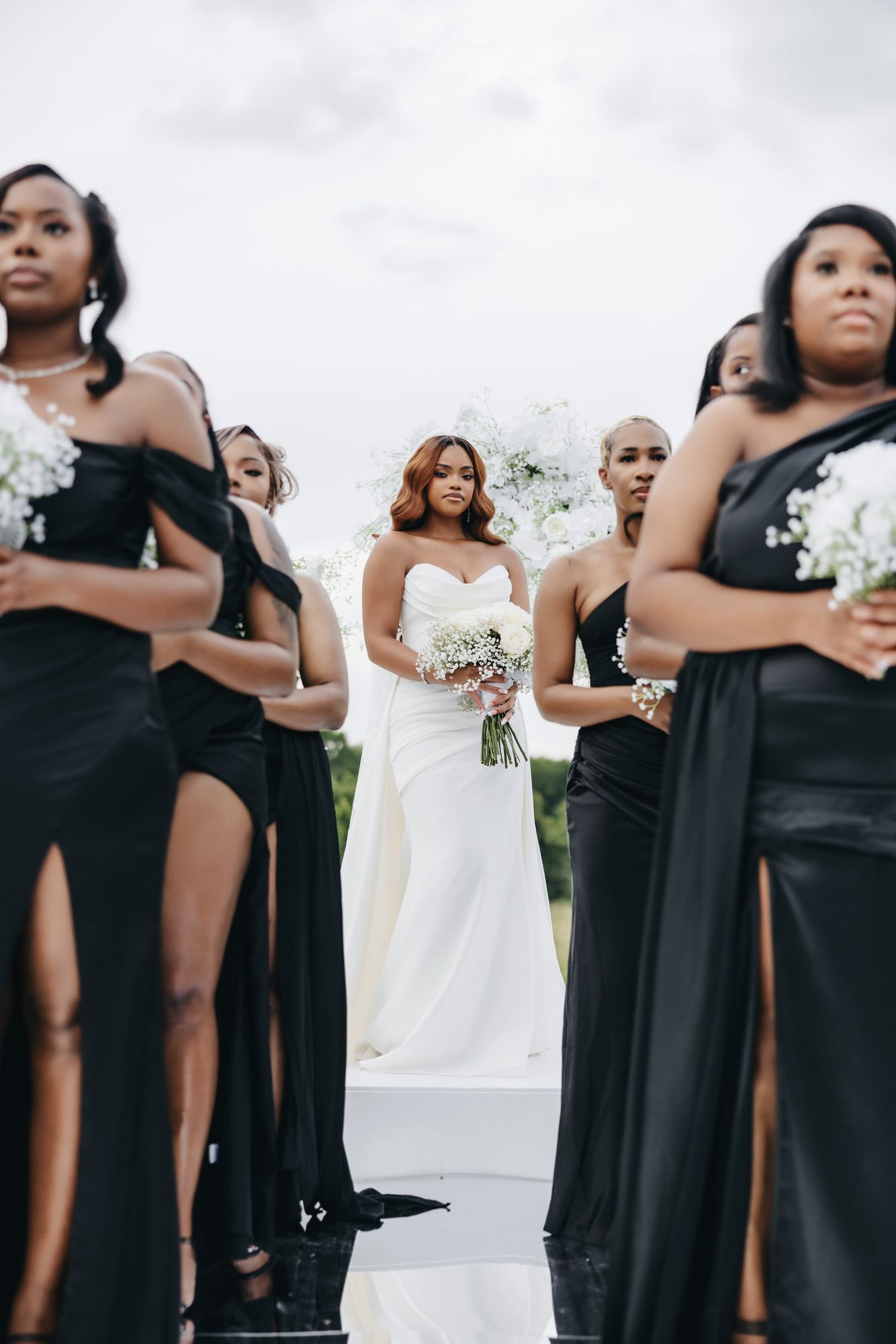 Amani + DJ Wedding photograph