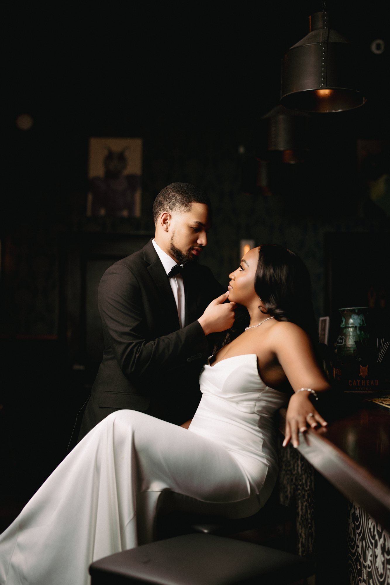 Chelbie + Tremayne engagement photograph