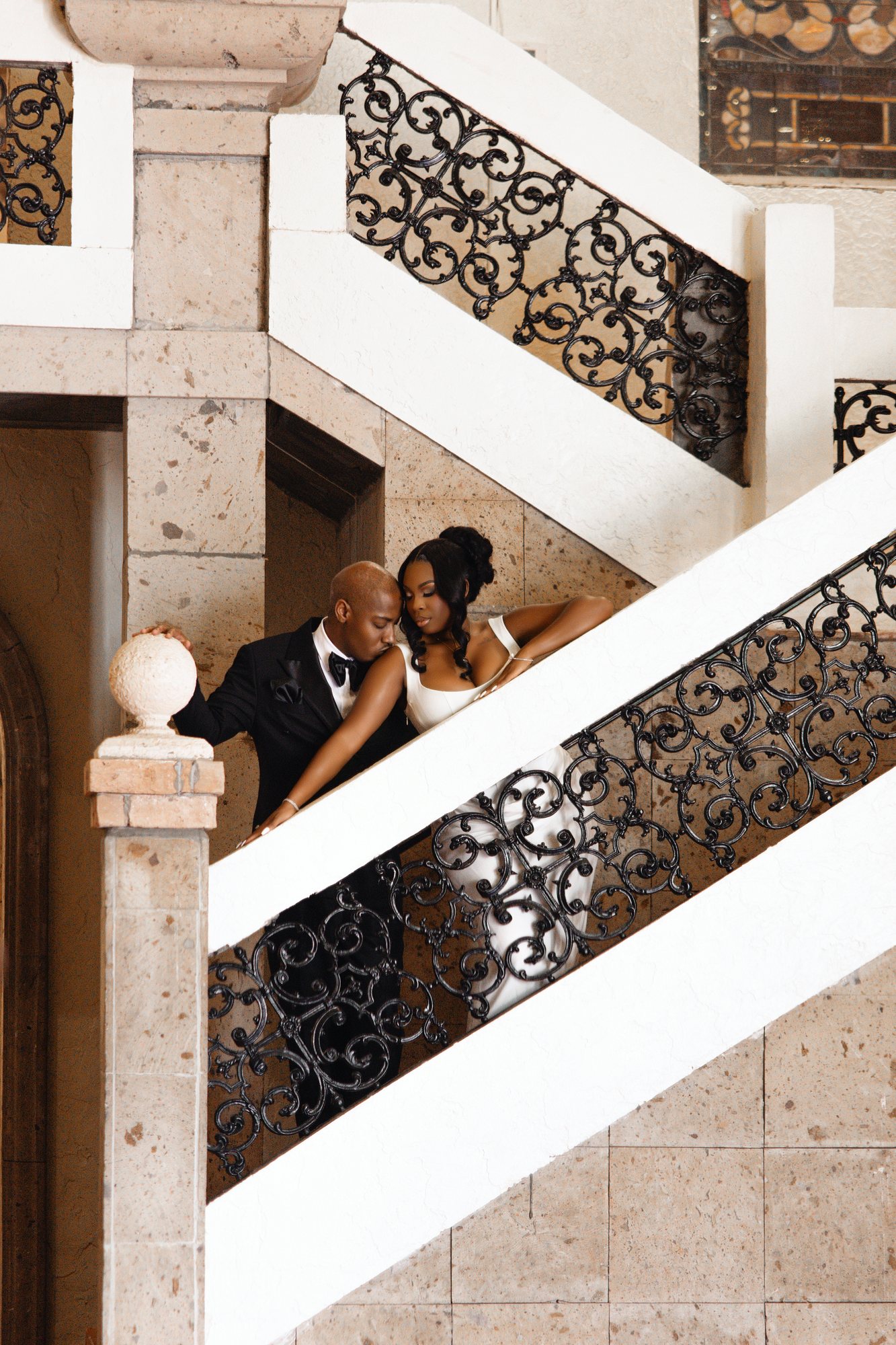 Darrian + Isiah engagement photograph