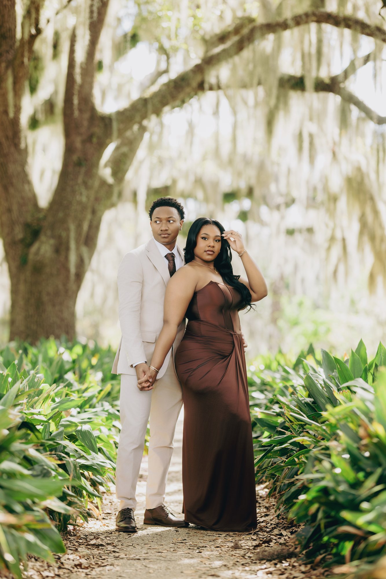 Kaleya + Justin engagement photograph