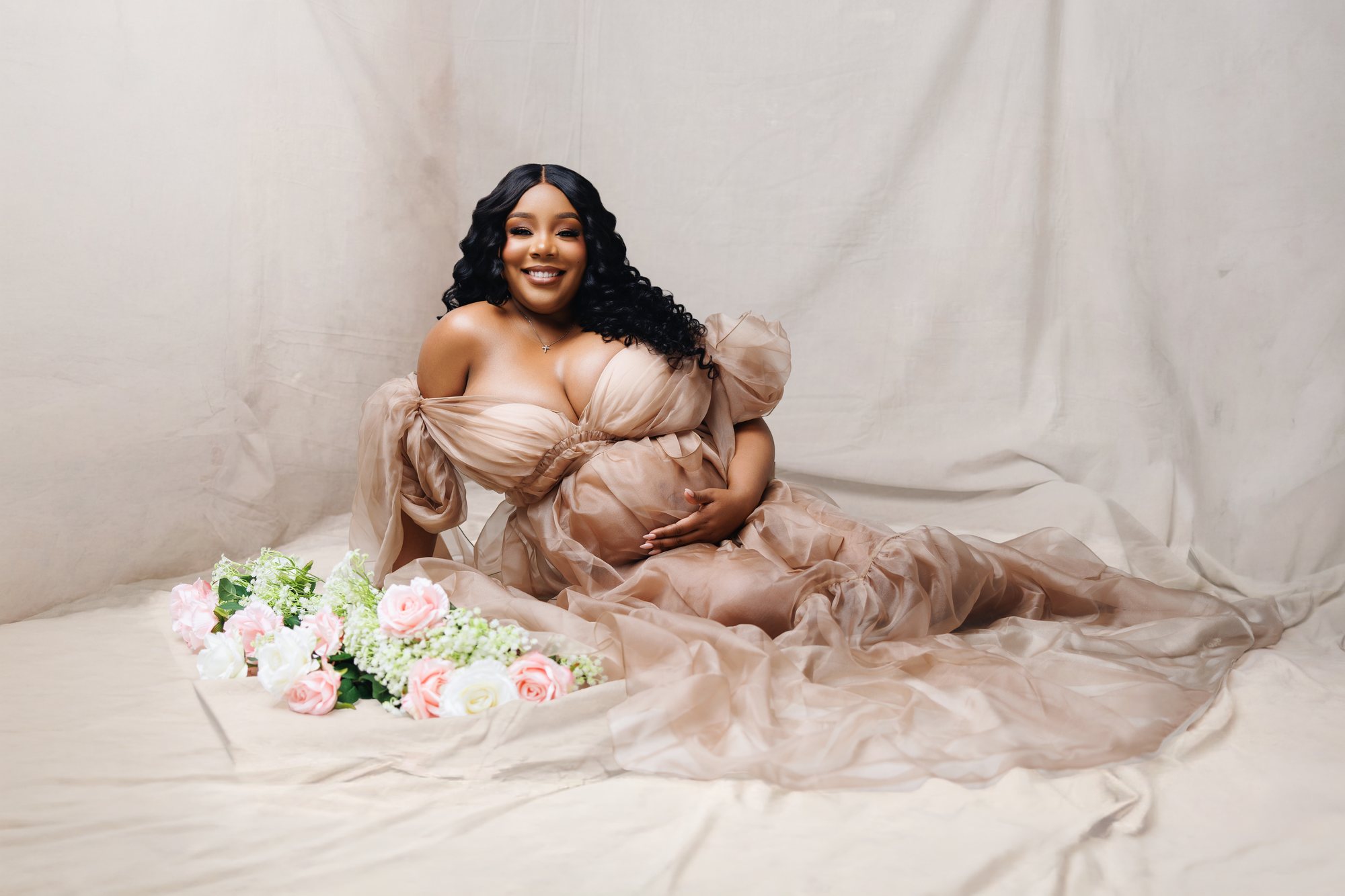Channing + Gerald maternity session by Christian Paul Studios