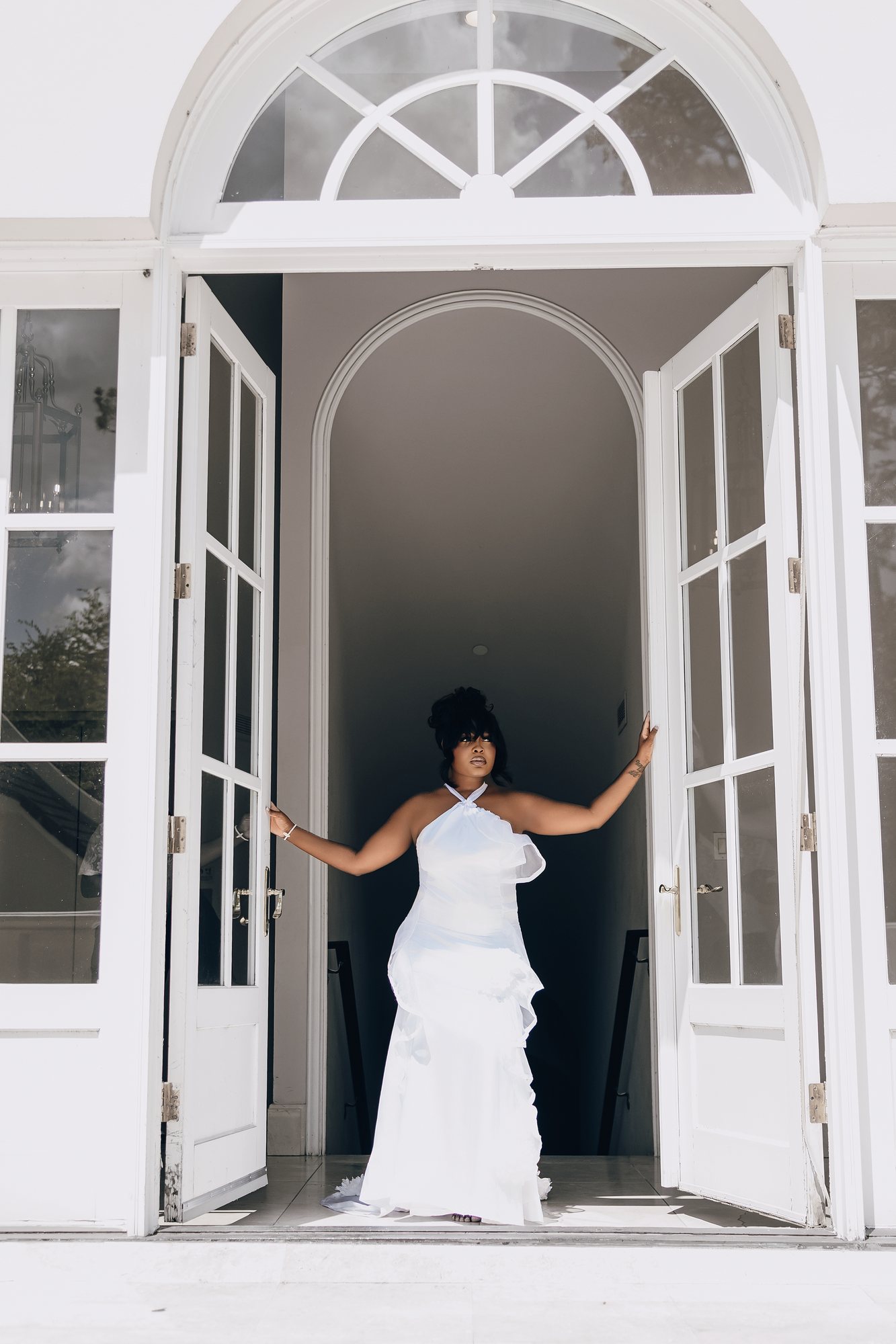 Sydnee + Willis engagement photograph