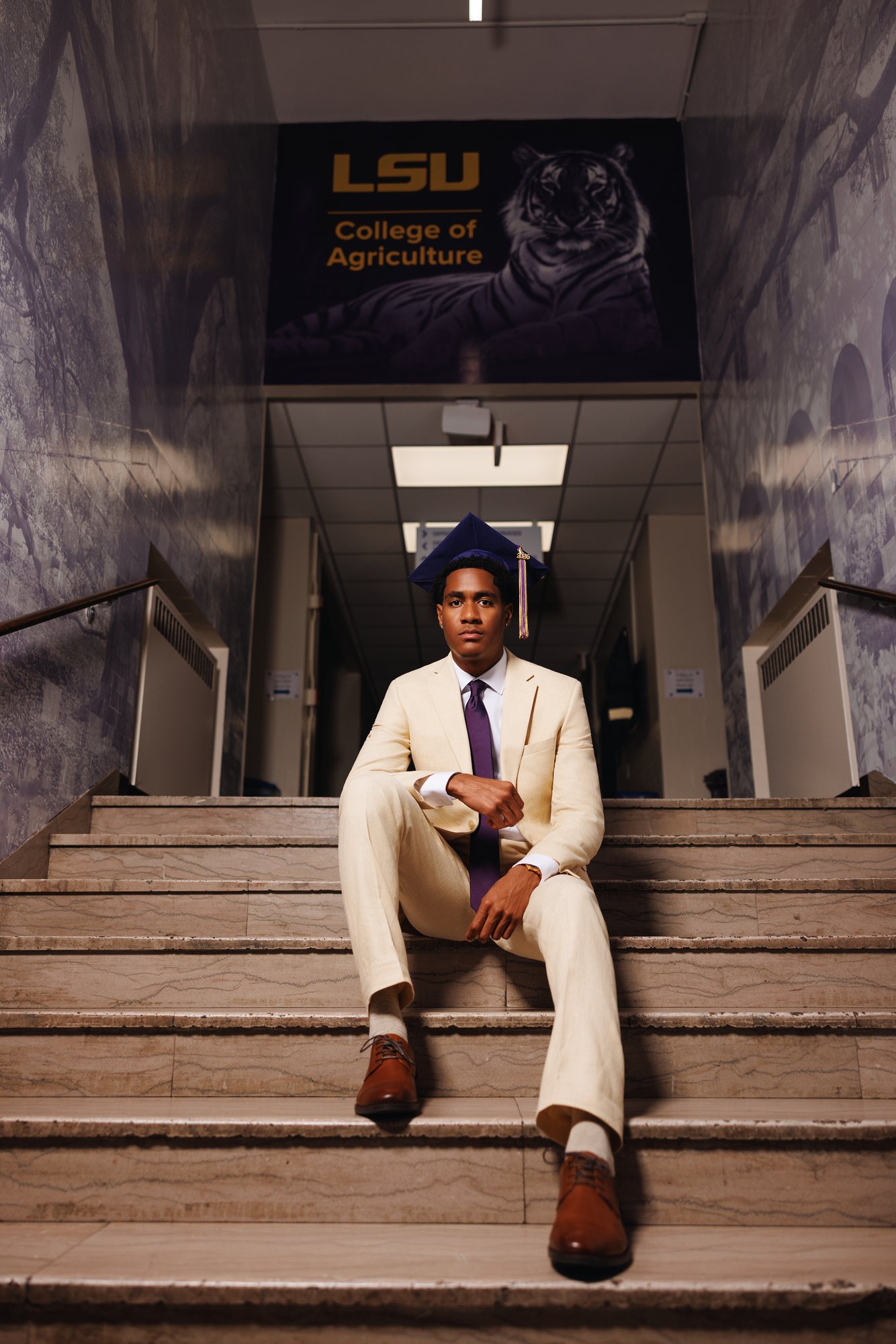 Mark B. graduation session by Christian Paul Studios
