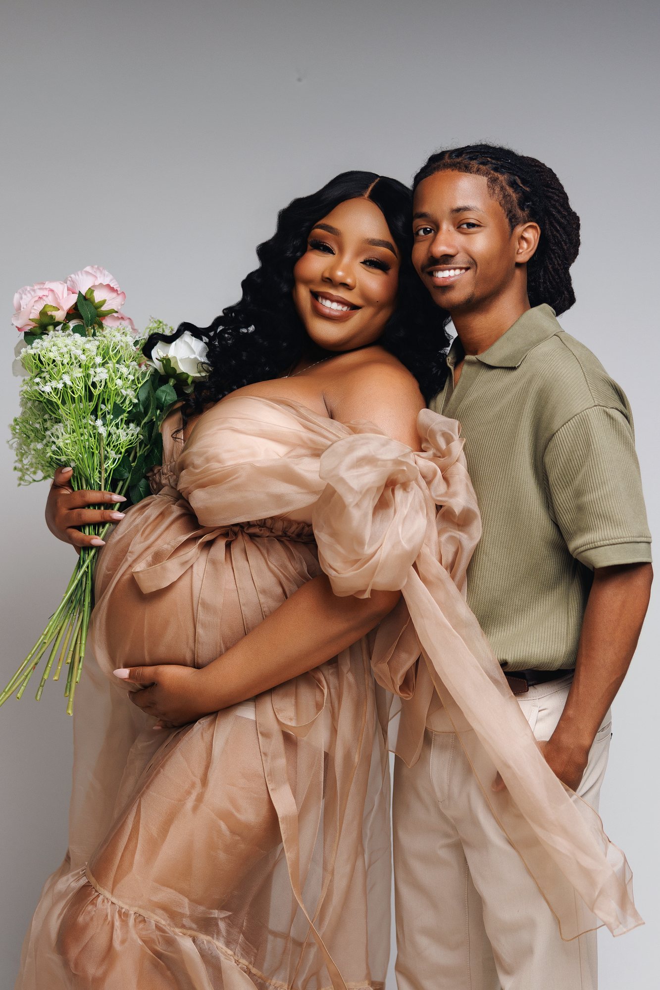 Channing + Gerald maternity session by Christian Paul Studios