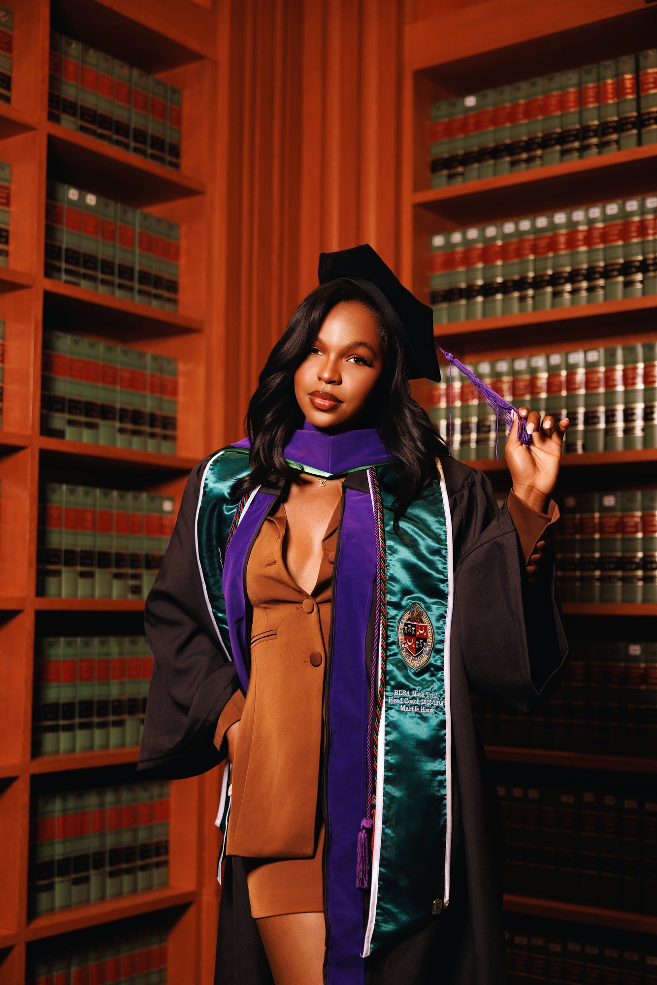 Alecia H. graduation session by Christian Paul Studios