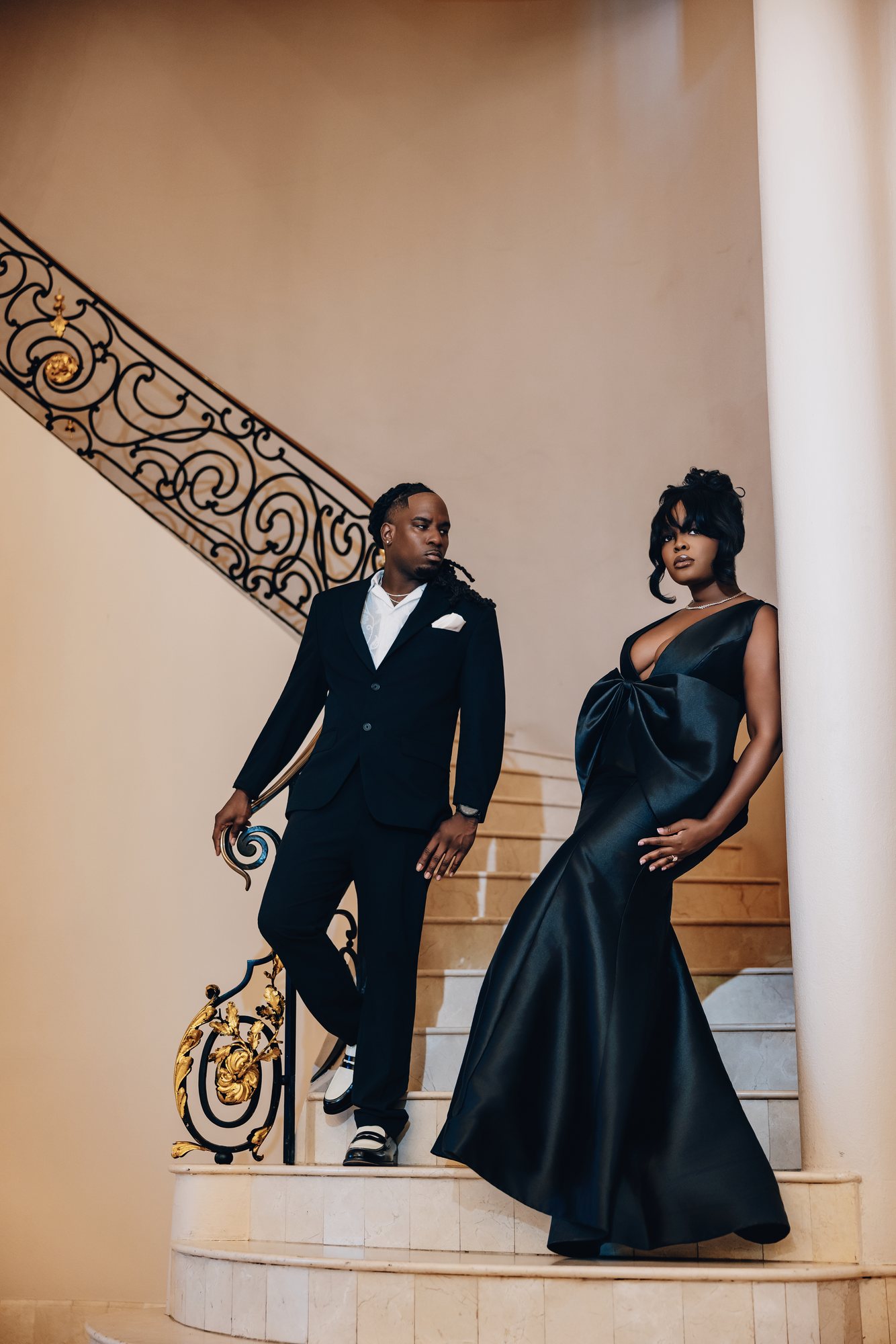 Sydnee + Willis engagement photograph