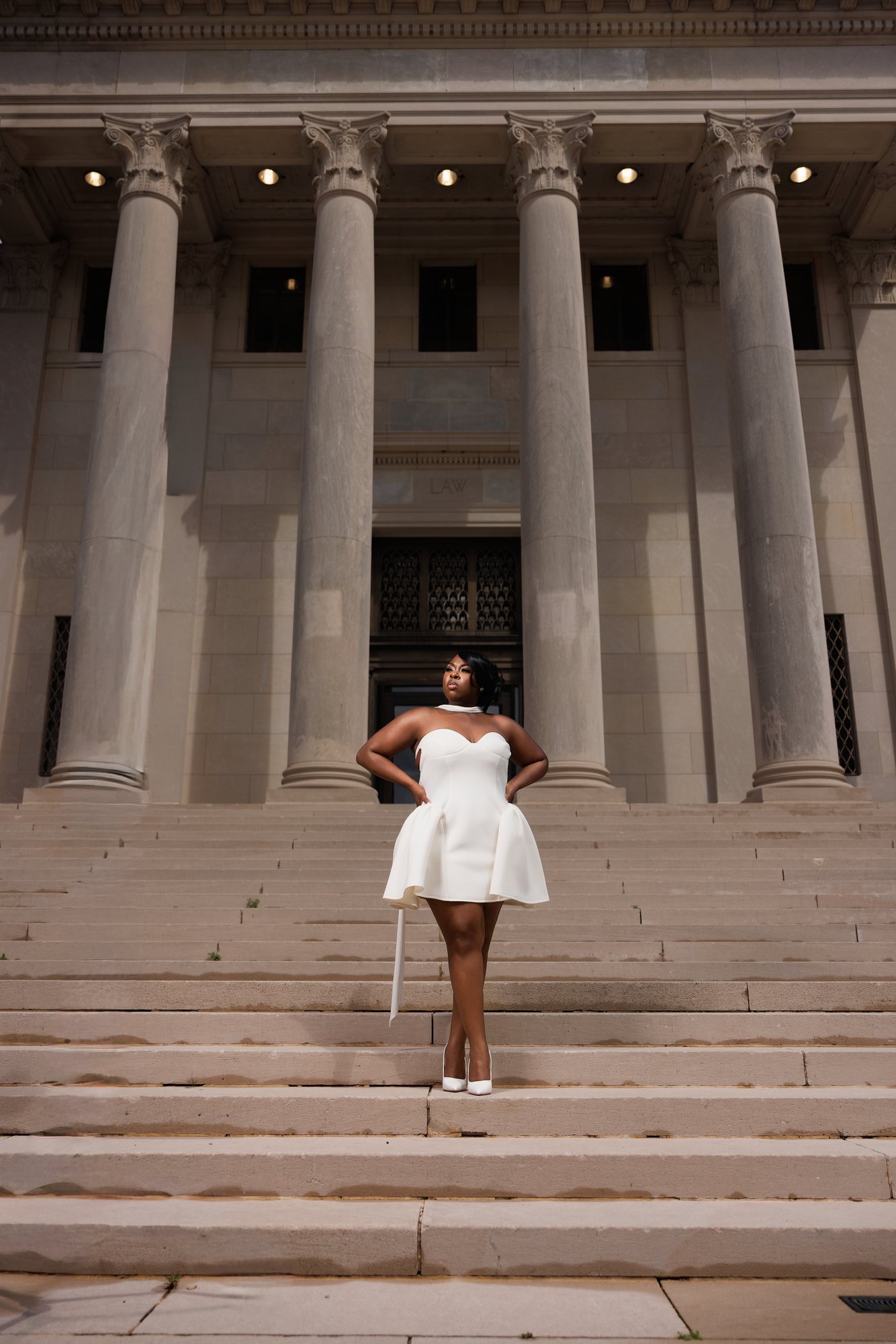 Donkeisha B. graduation session by Christian Paul Studios