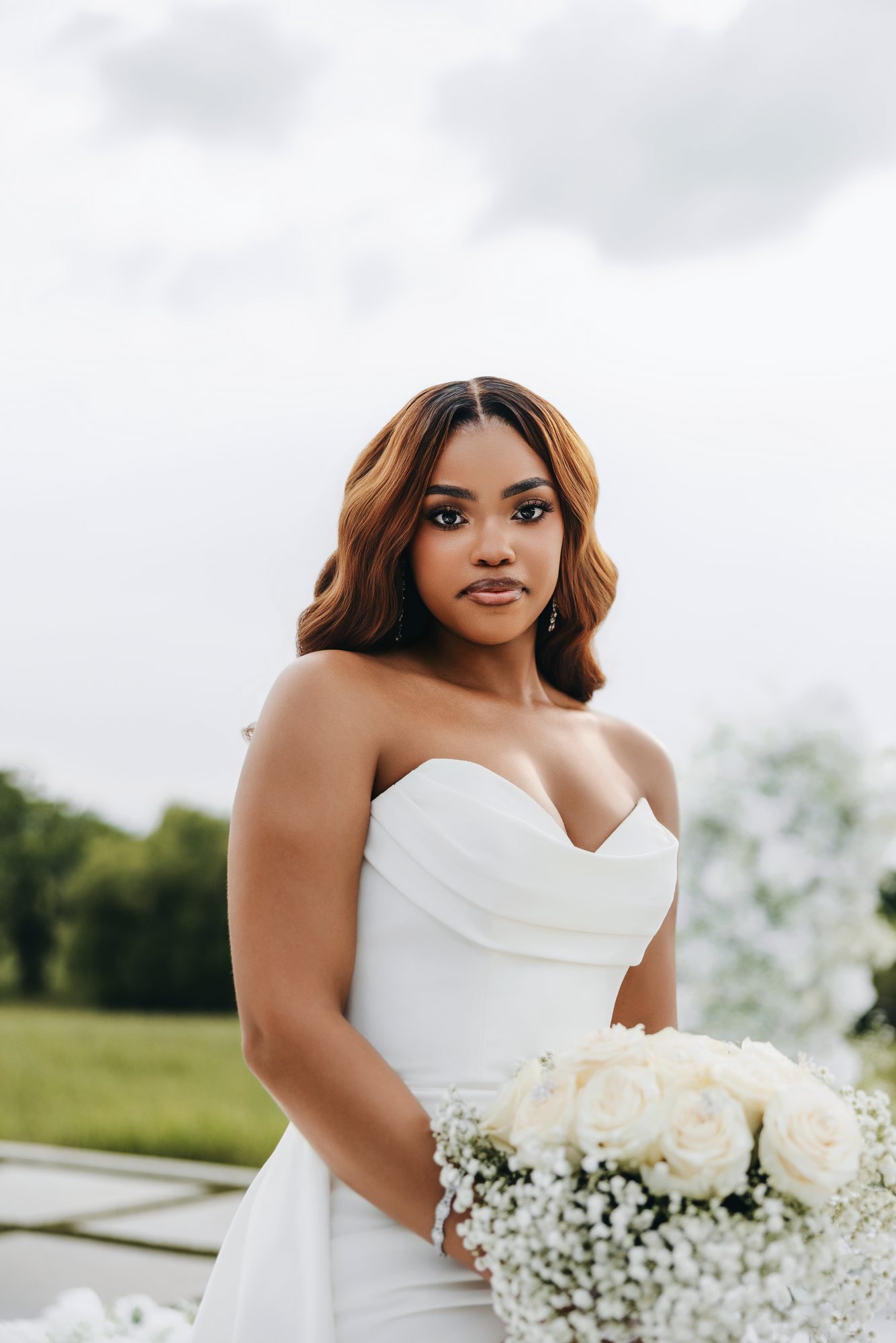 Amani + DJ Wedding photograph