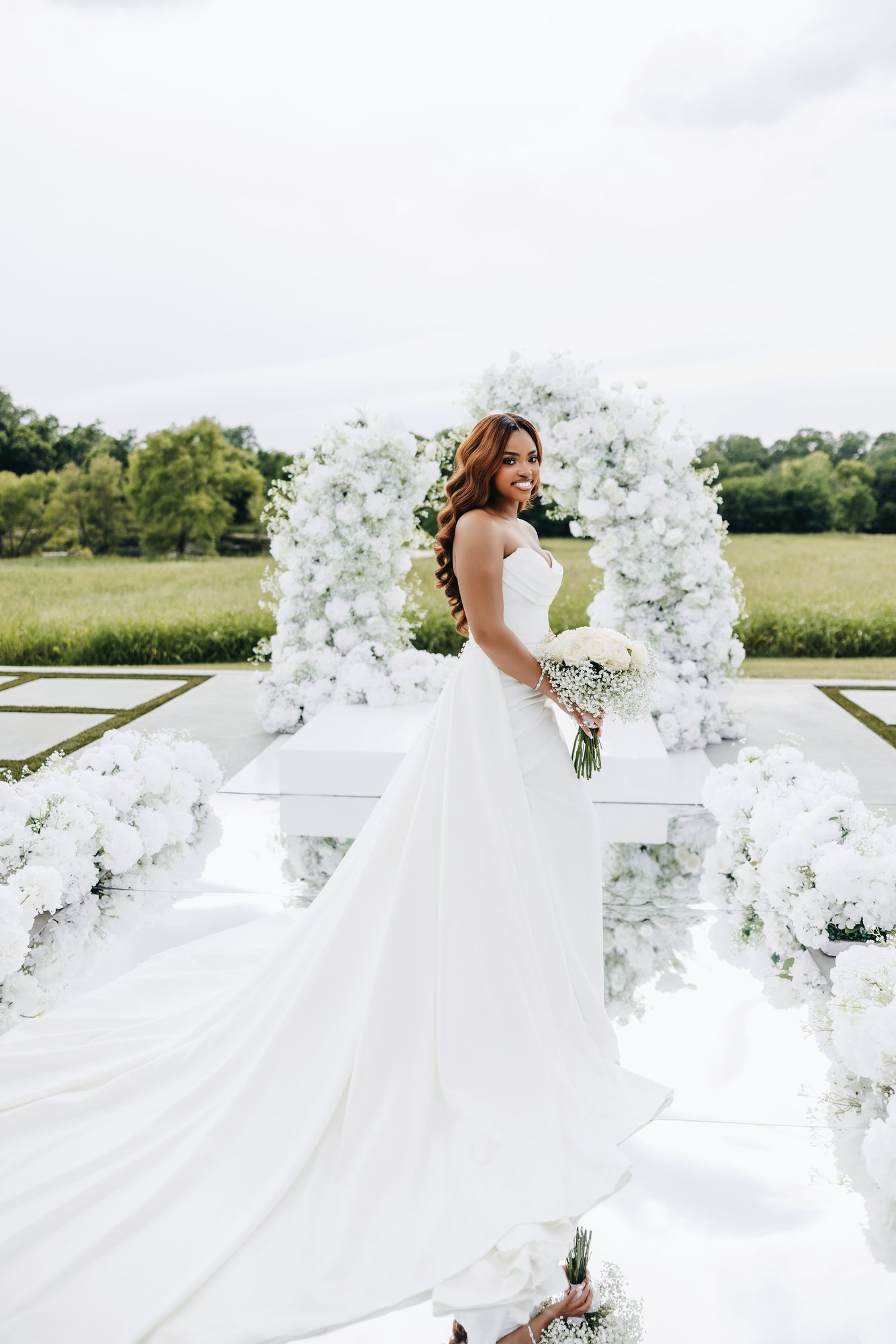 Amani + DJ Wedding photograph
