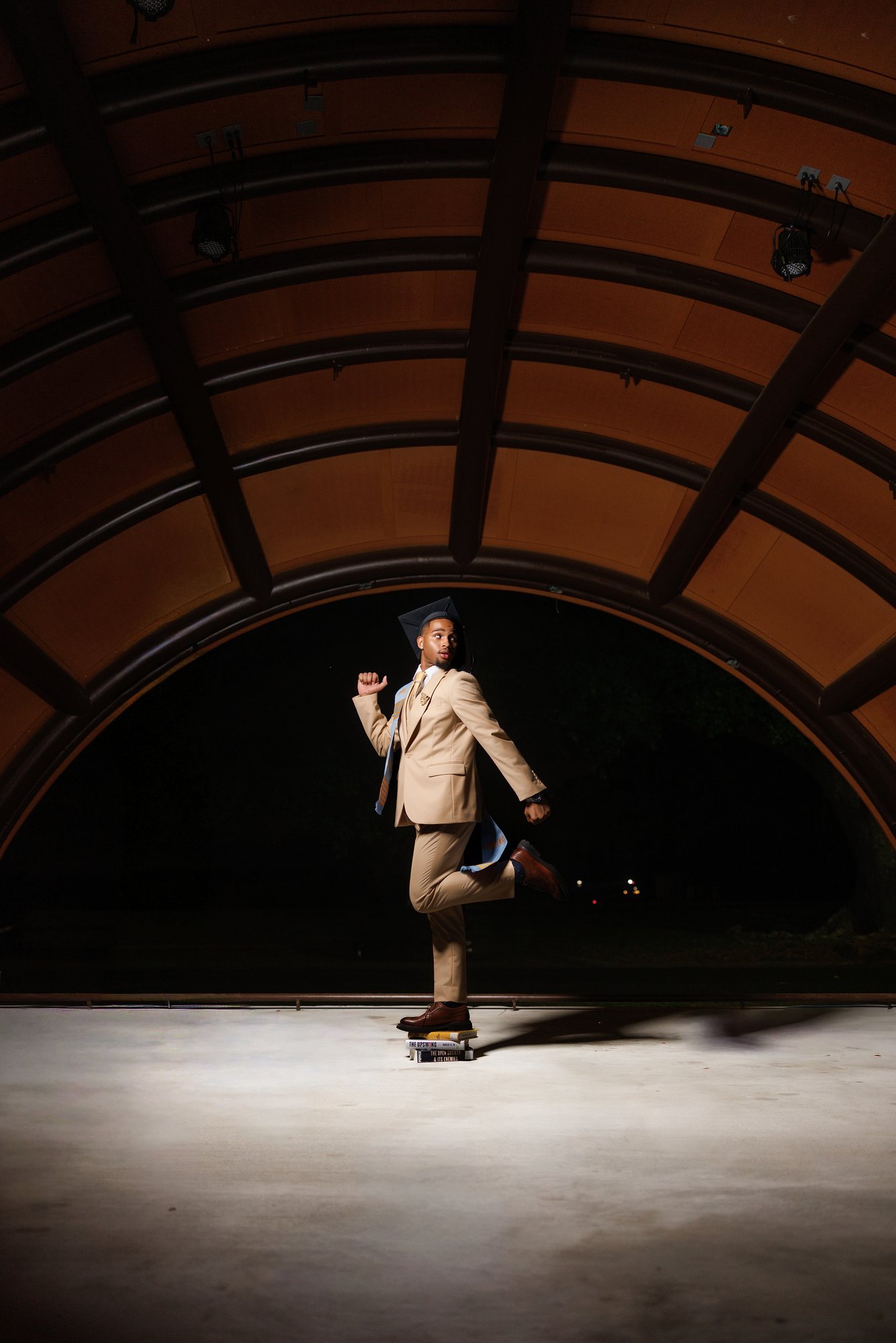 Vernell J. graduation session by Christian Paul Studios