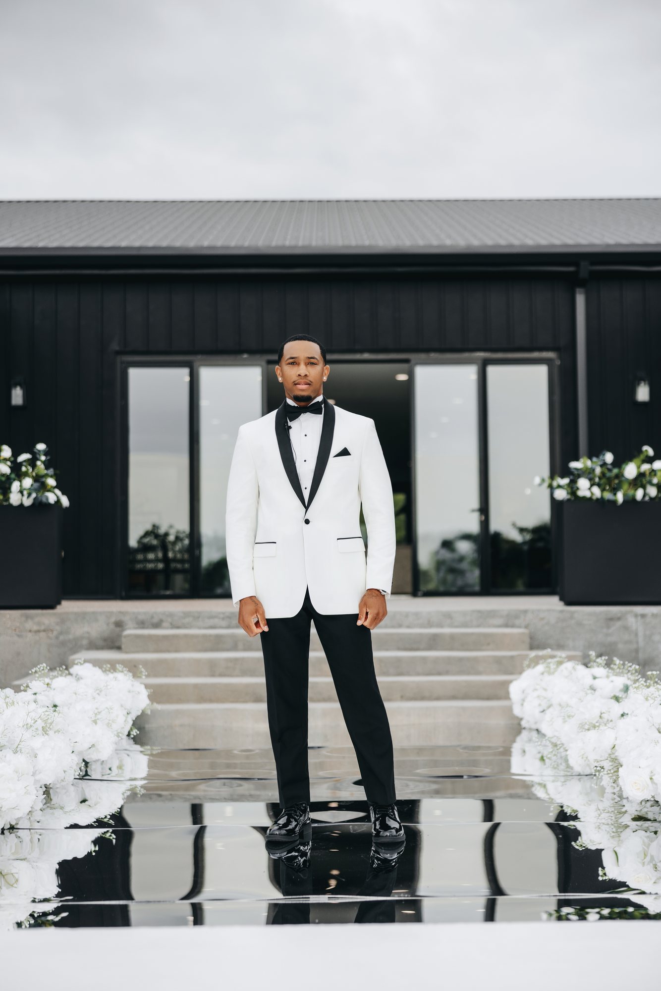 Amani + DJ Wedding photograph