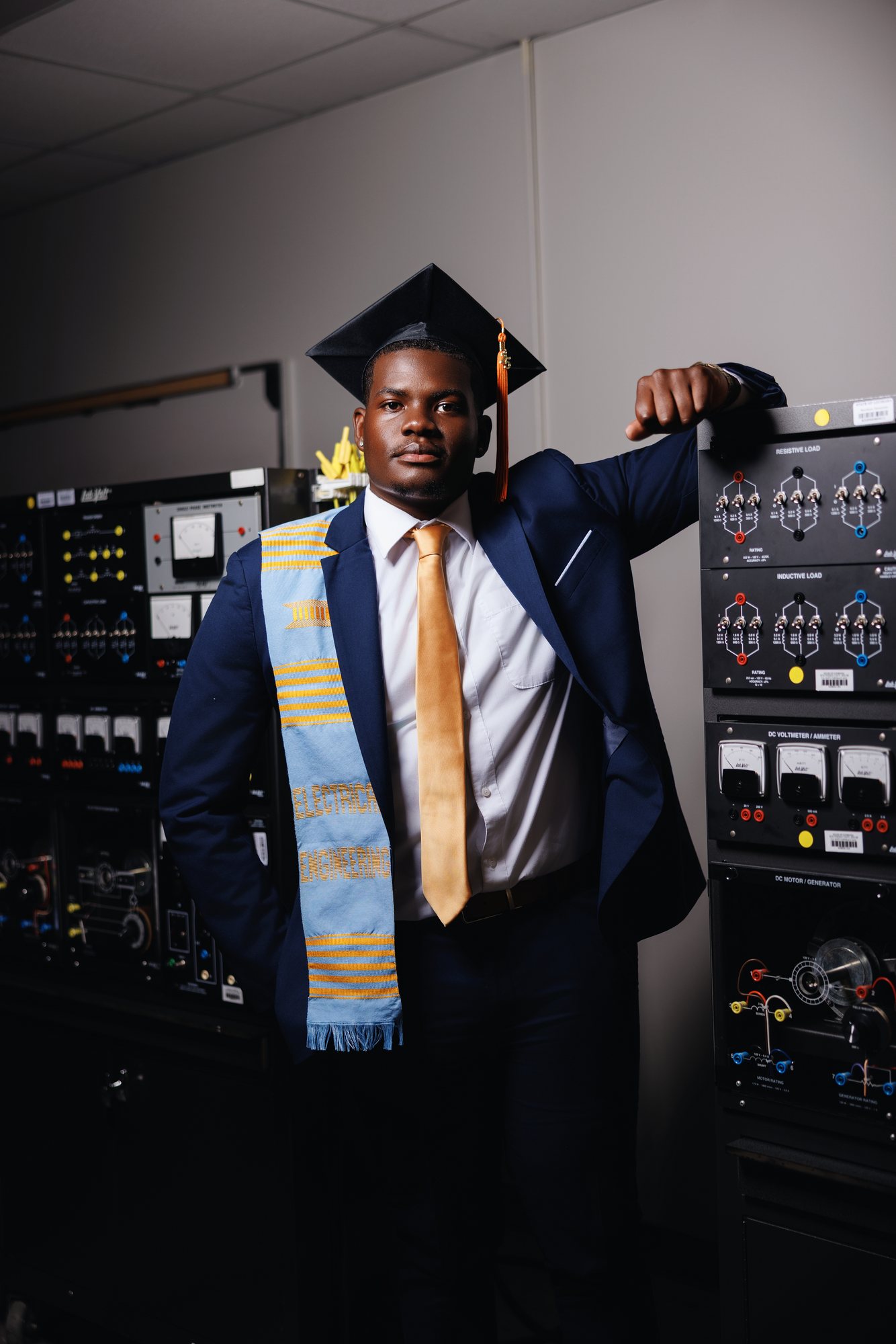 Jhamon G. graduation session by Christian Paul Studios