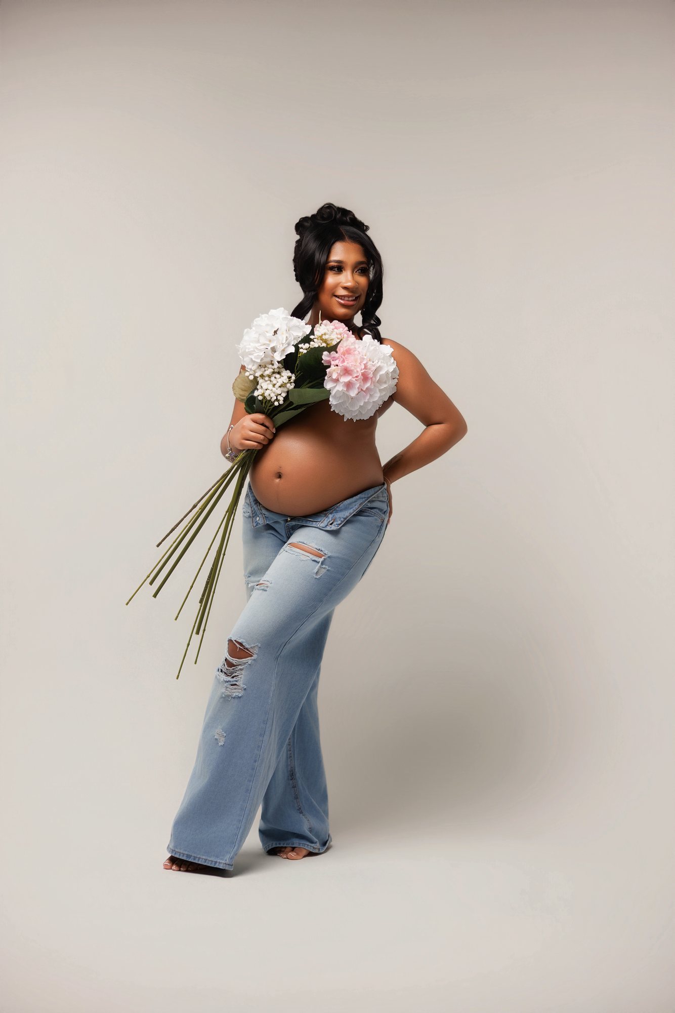 Kayla maternity session by Christian Paul Studios